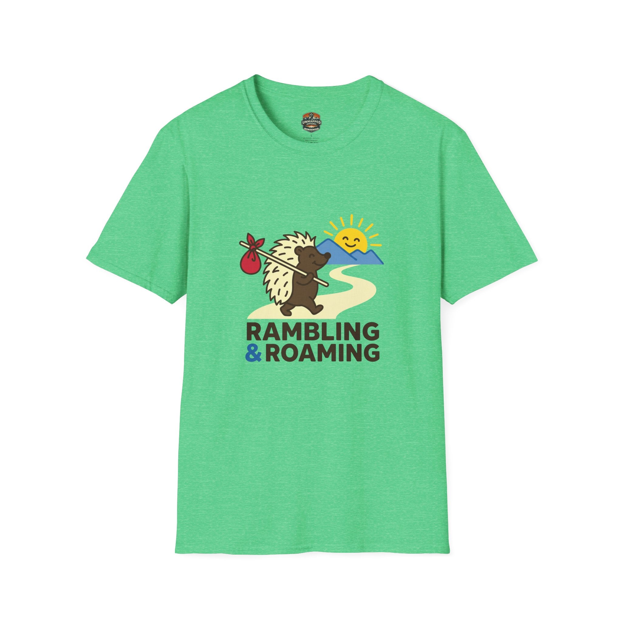 Rambling and Roaming Hedgehog T-Shirt
