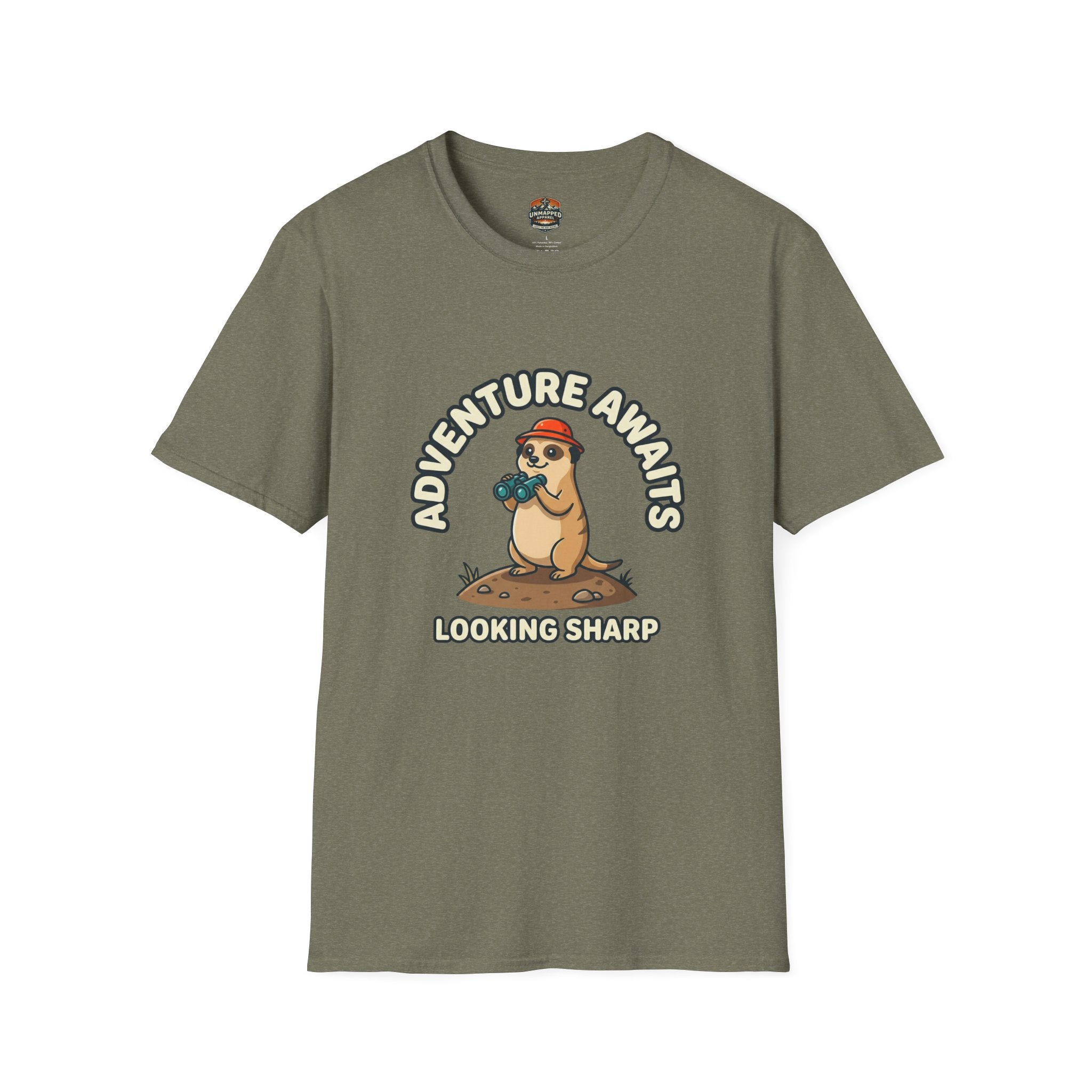 Adventure Awaits Meerkat T-Shirt