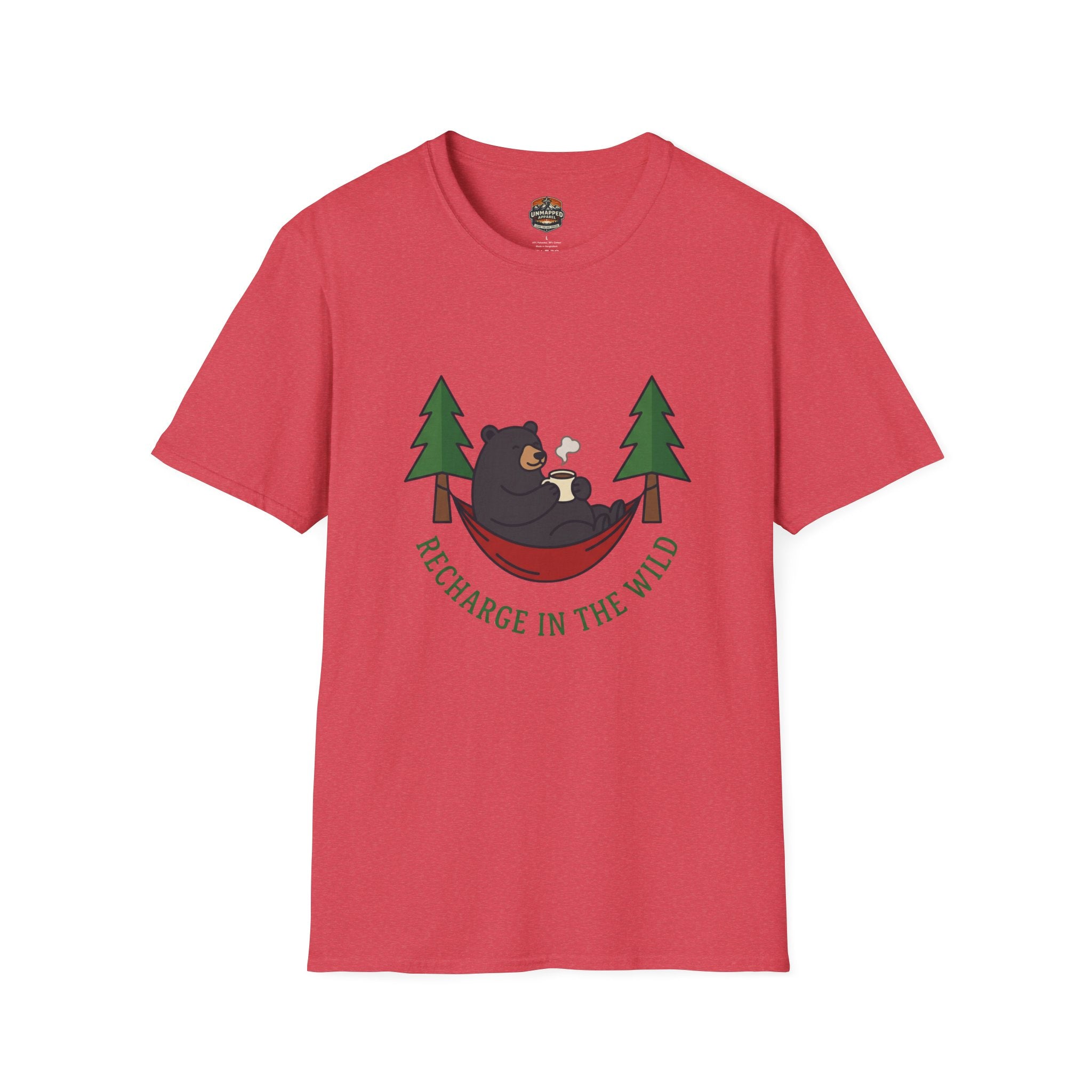 Recharge in the Woods Bear T-Shirt