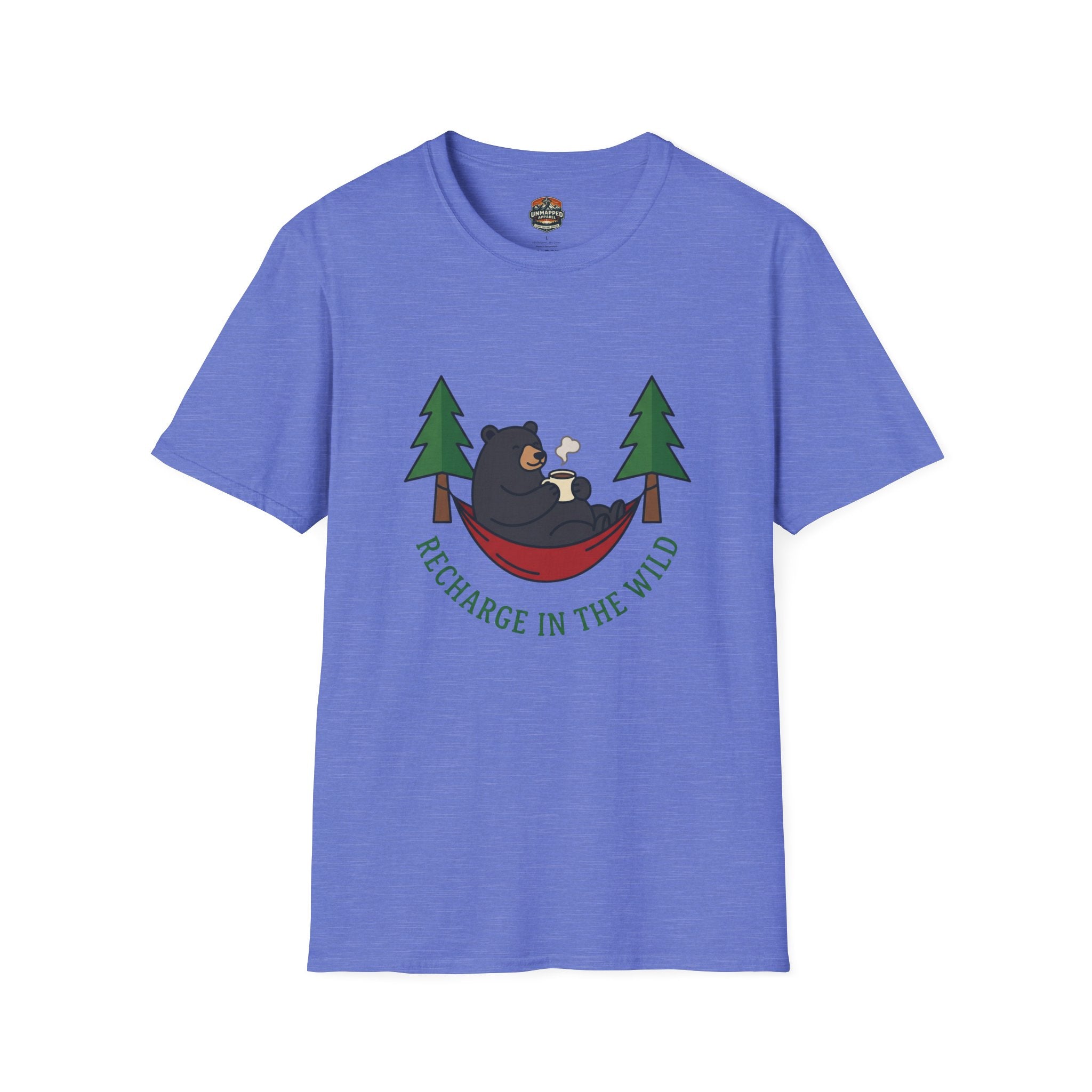 Recharge in the Woods Bear T-Shirt