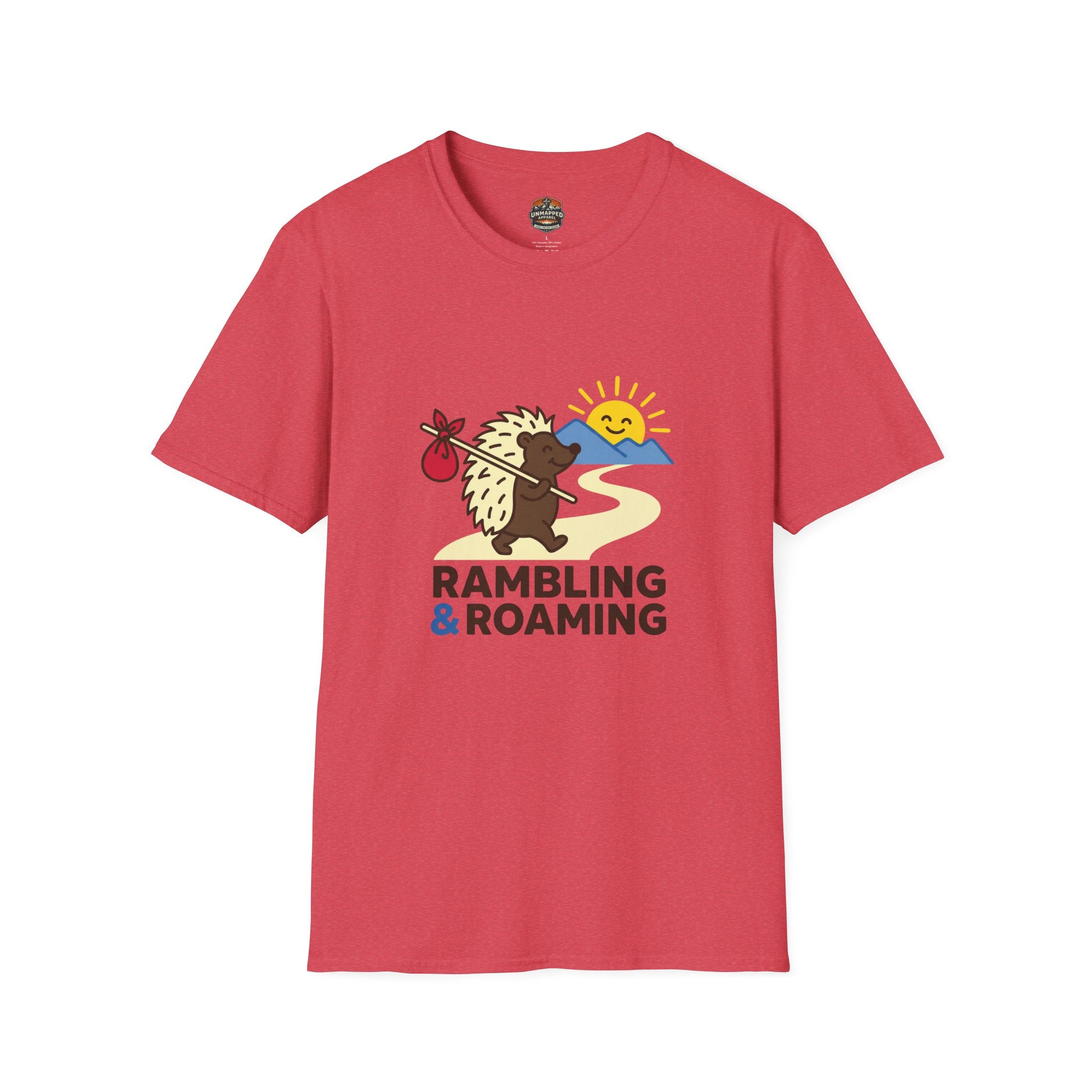 Rambling and Roaming Hedgehog T-Shirt