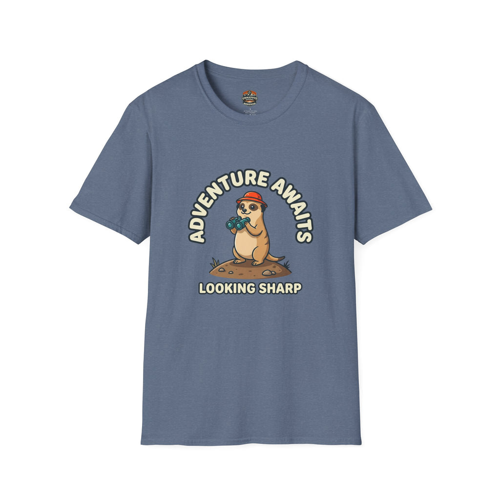 Adventure Awaits Meerkat T-Shirt