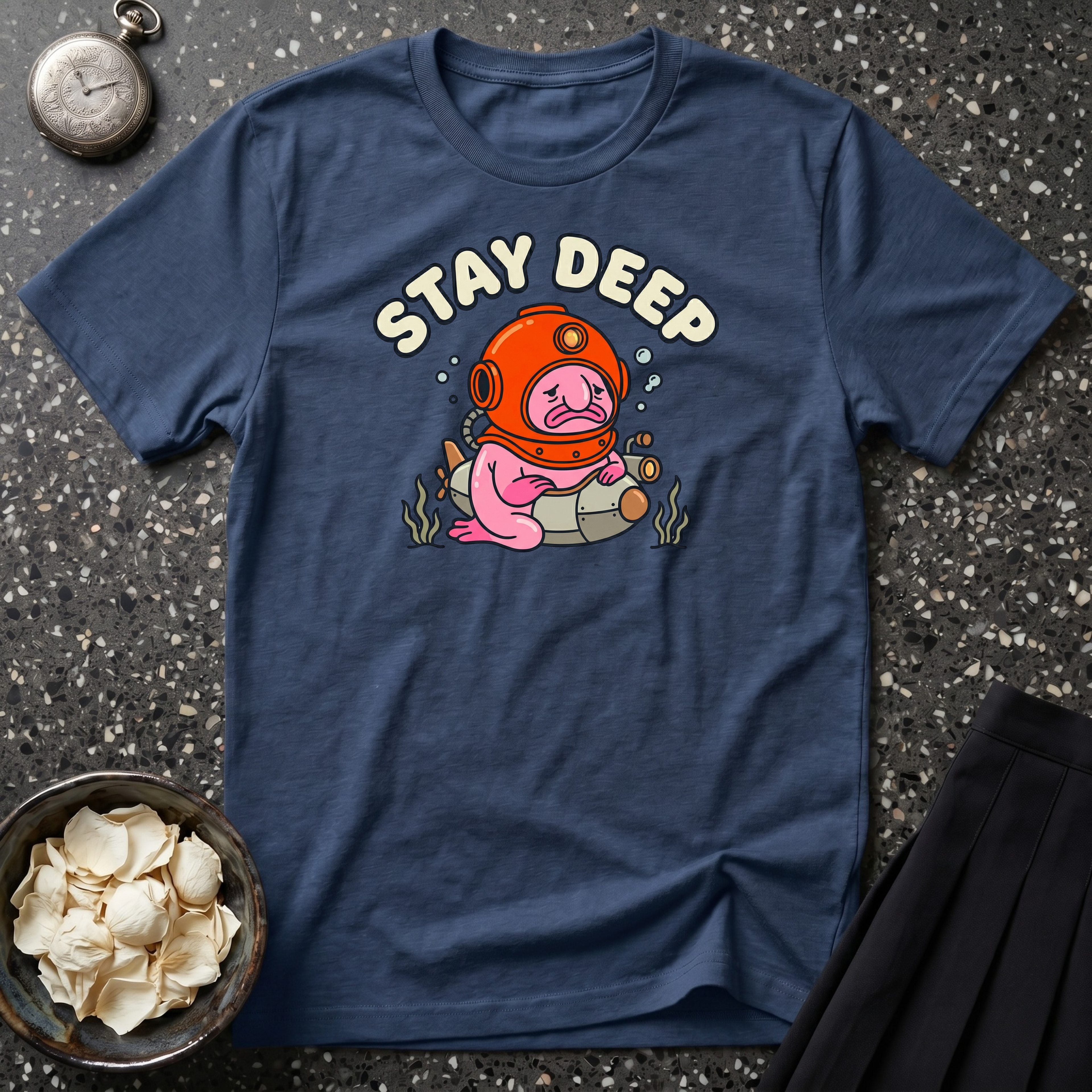 Stay Deep Blob Fish T-Shirt