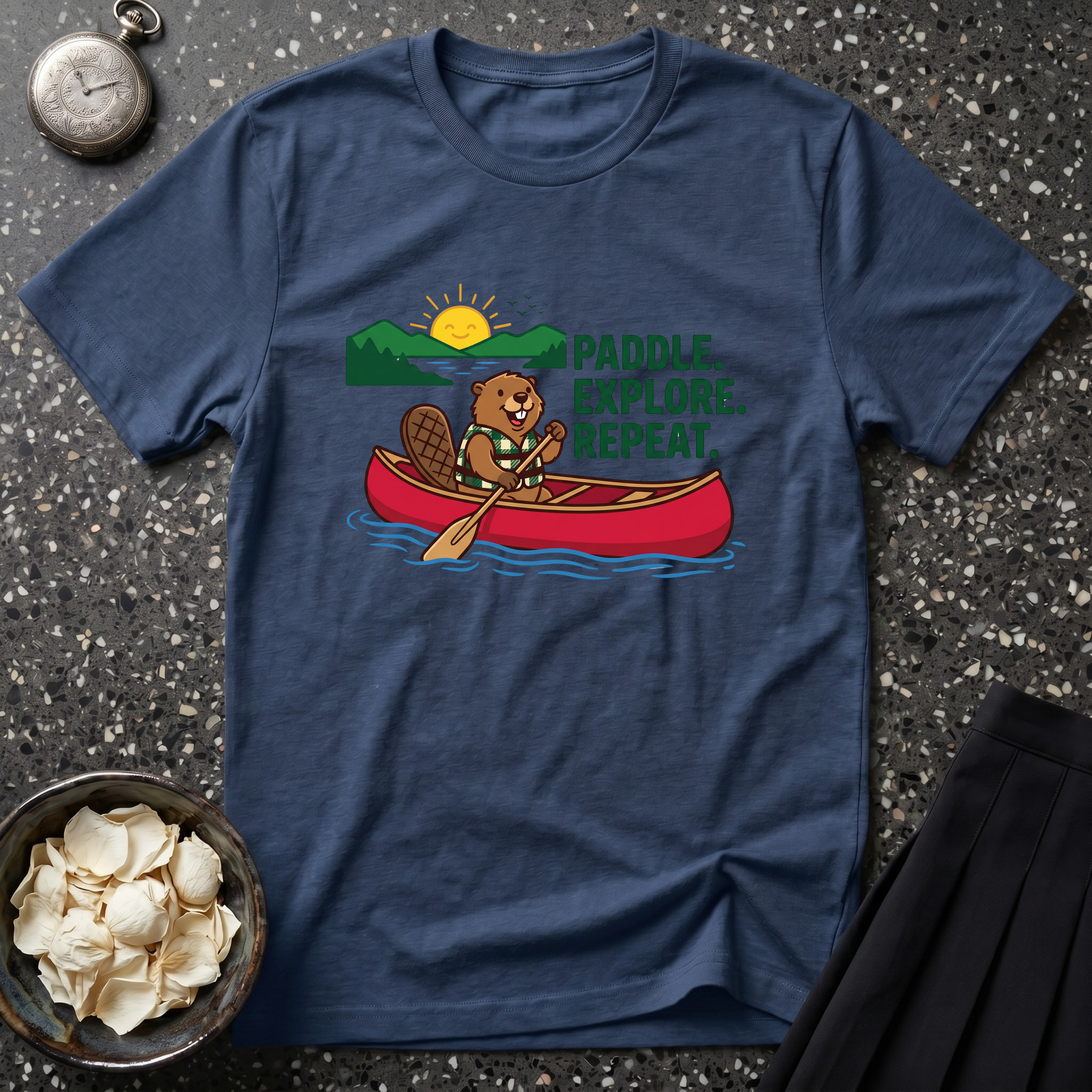 Paddle Explore Repeat T-Shirt