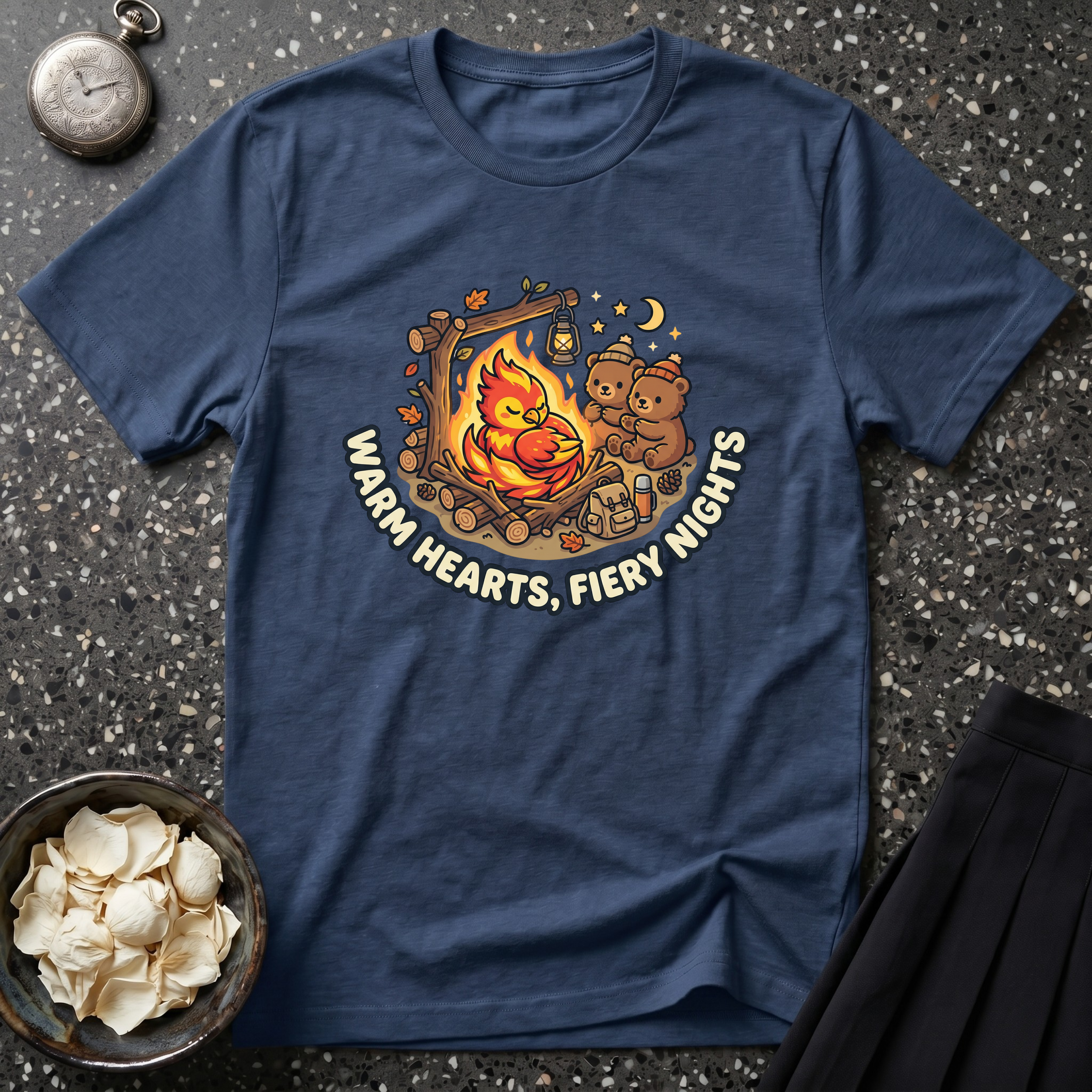 Warm Hearts Bears and Phoenix T-Shirt