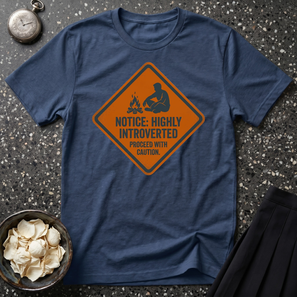 Notice: Highly Introverted T-Shirt