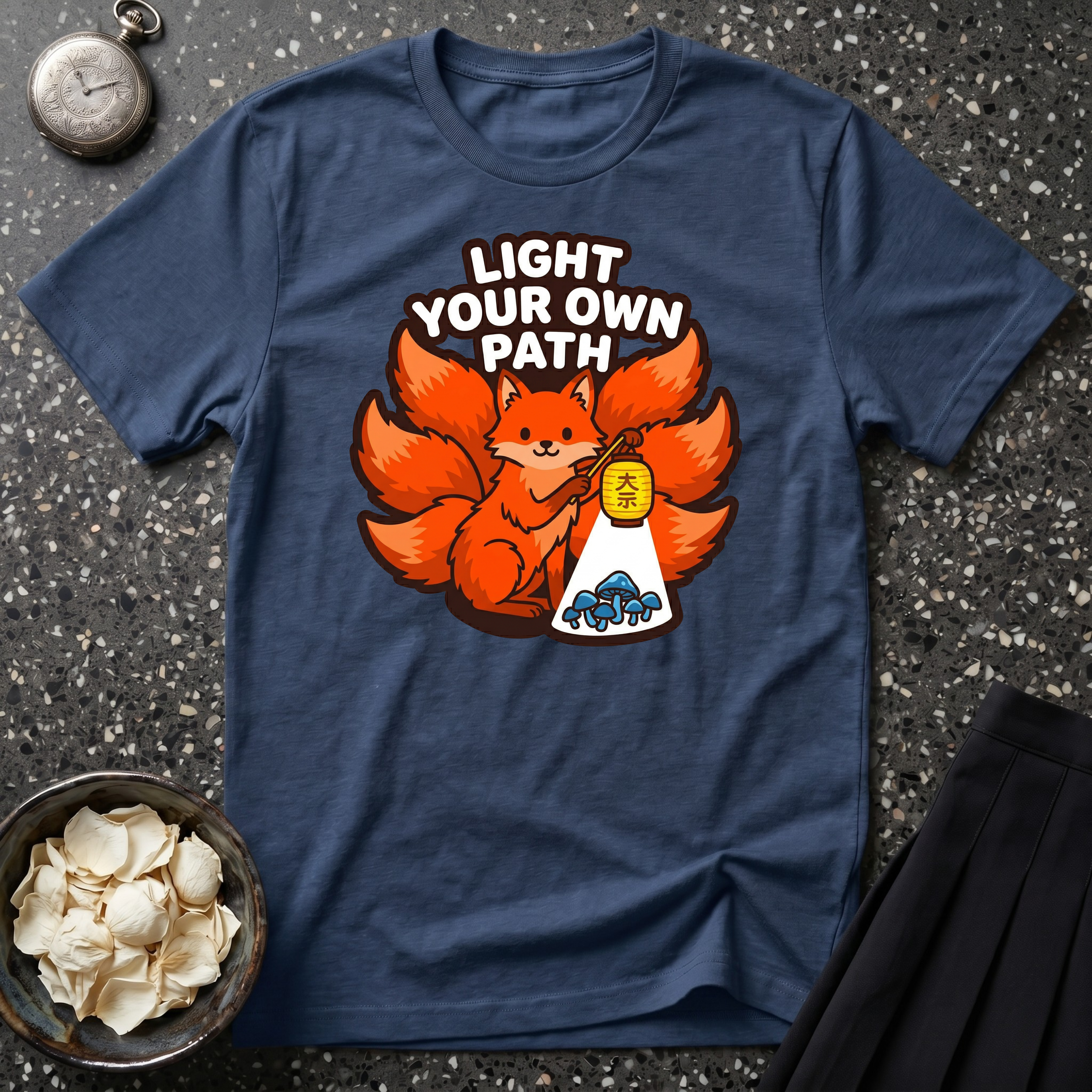 Light Your Own Path Kitsune T-Shirt