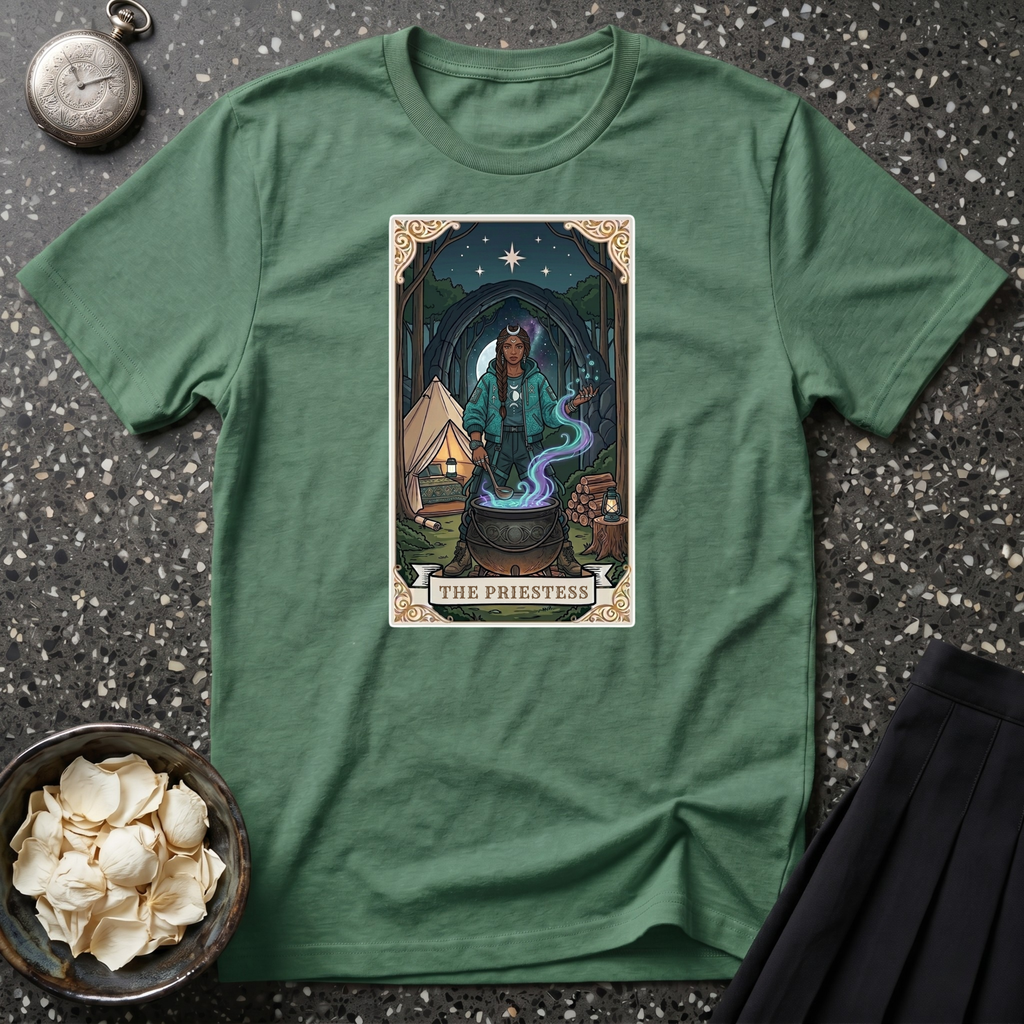 The Priestess Tarot T-Shirt