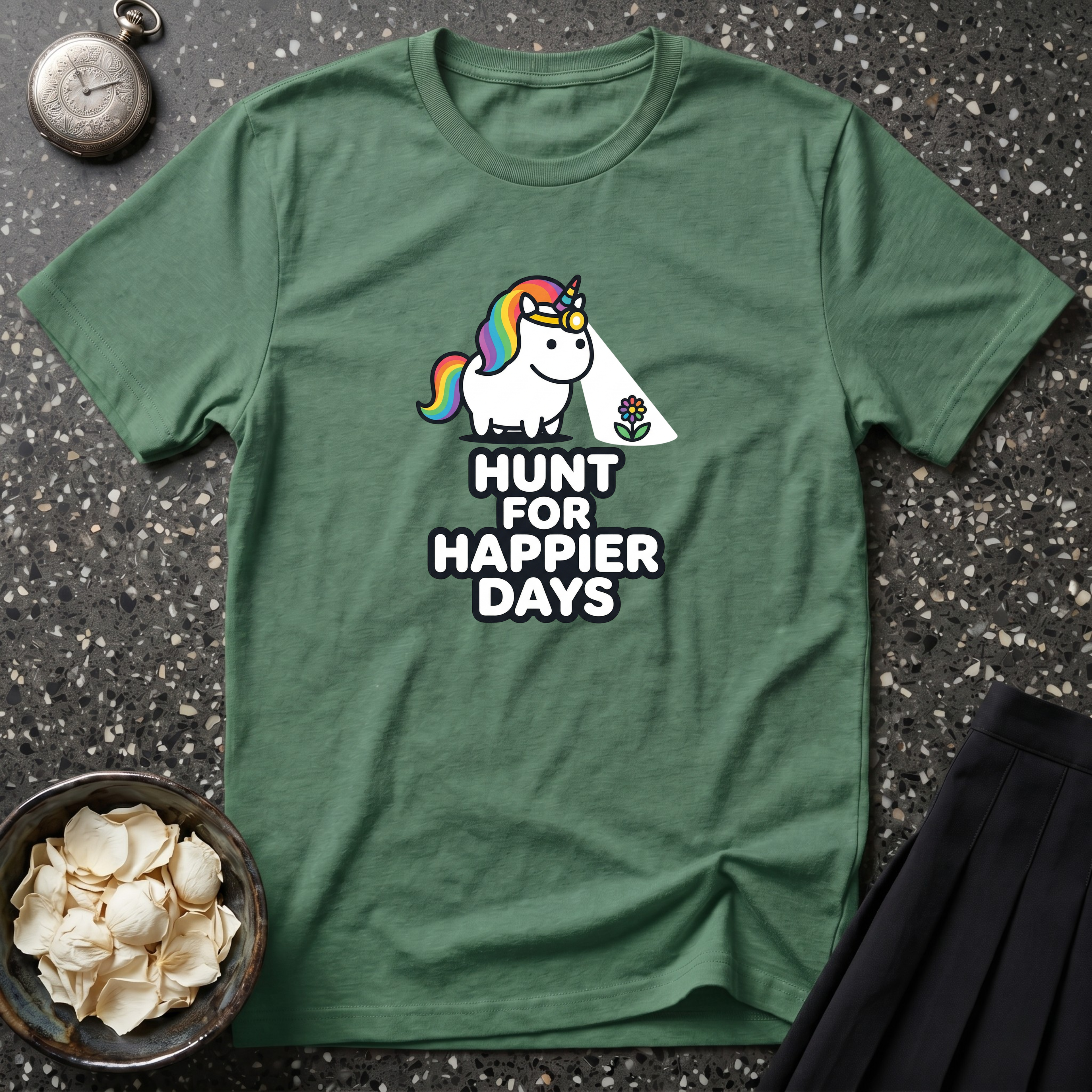 Hunt For Happier Days Unicorn T-Shirt