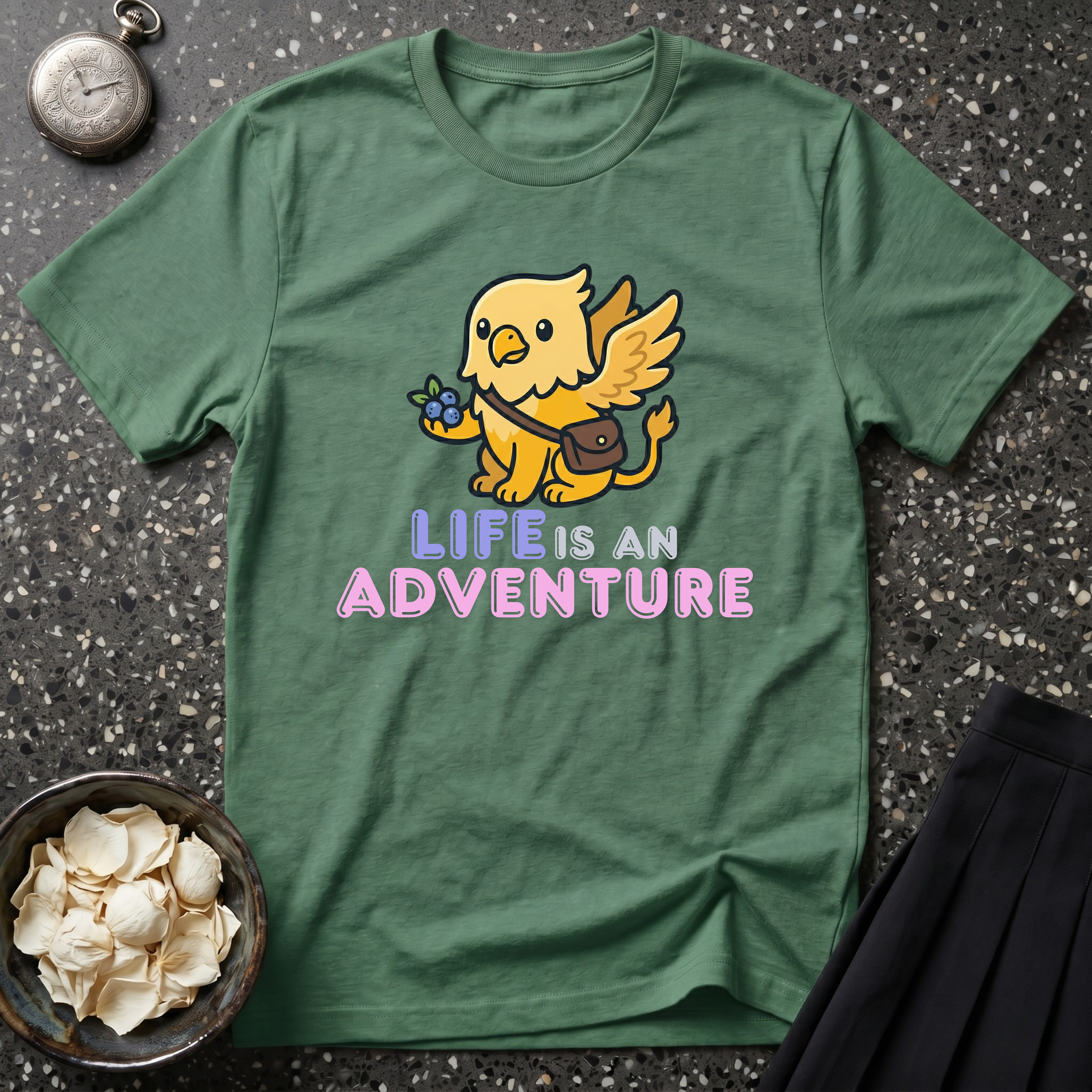 Life Is An Adventure Griffin T-Shirt