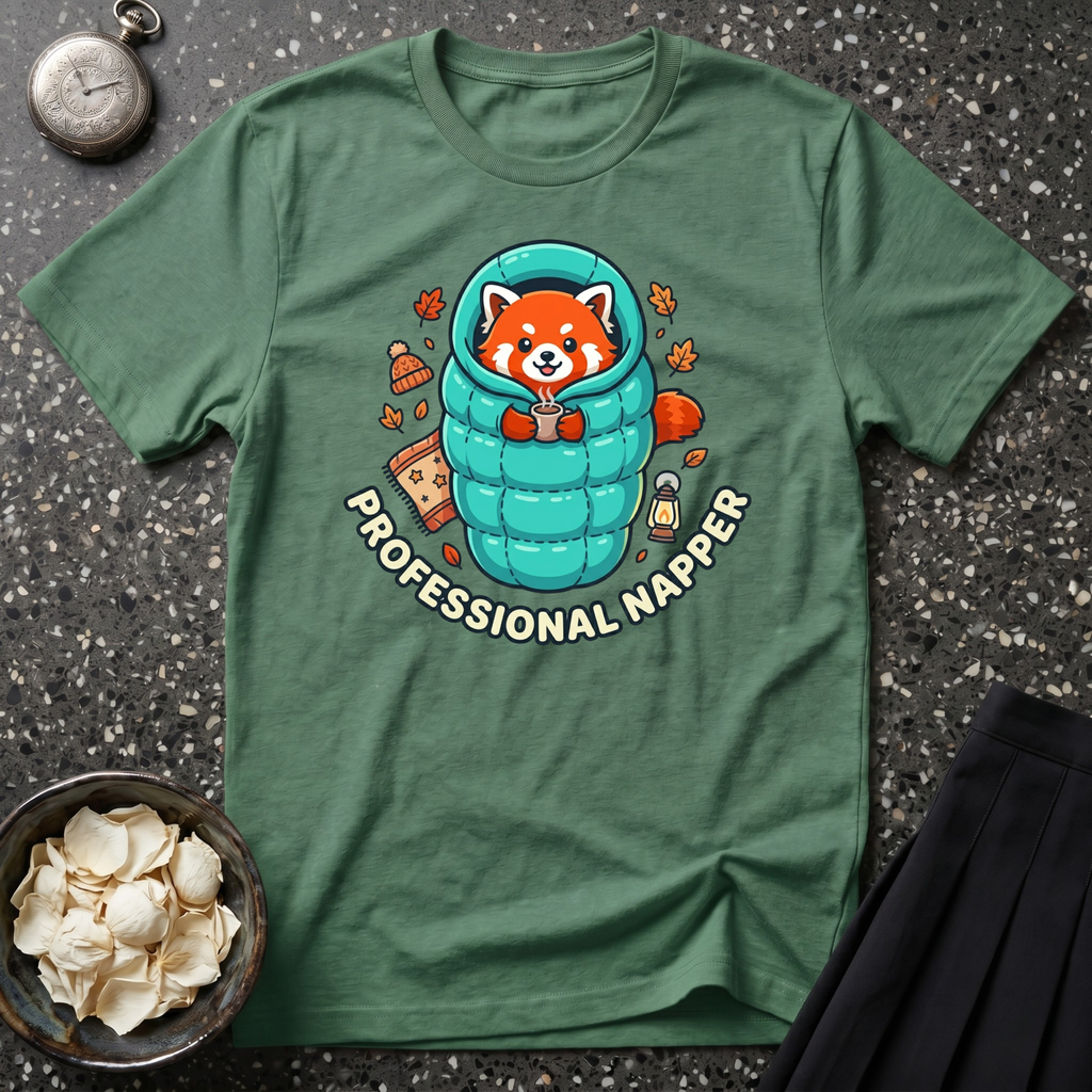 Professional Napper Red Panda T-Shirt