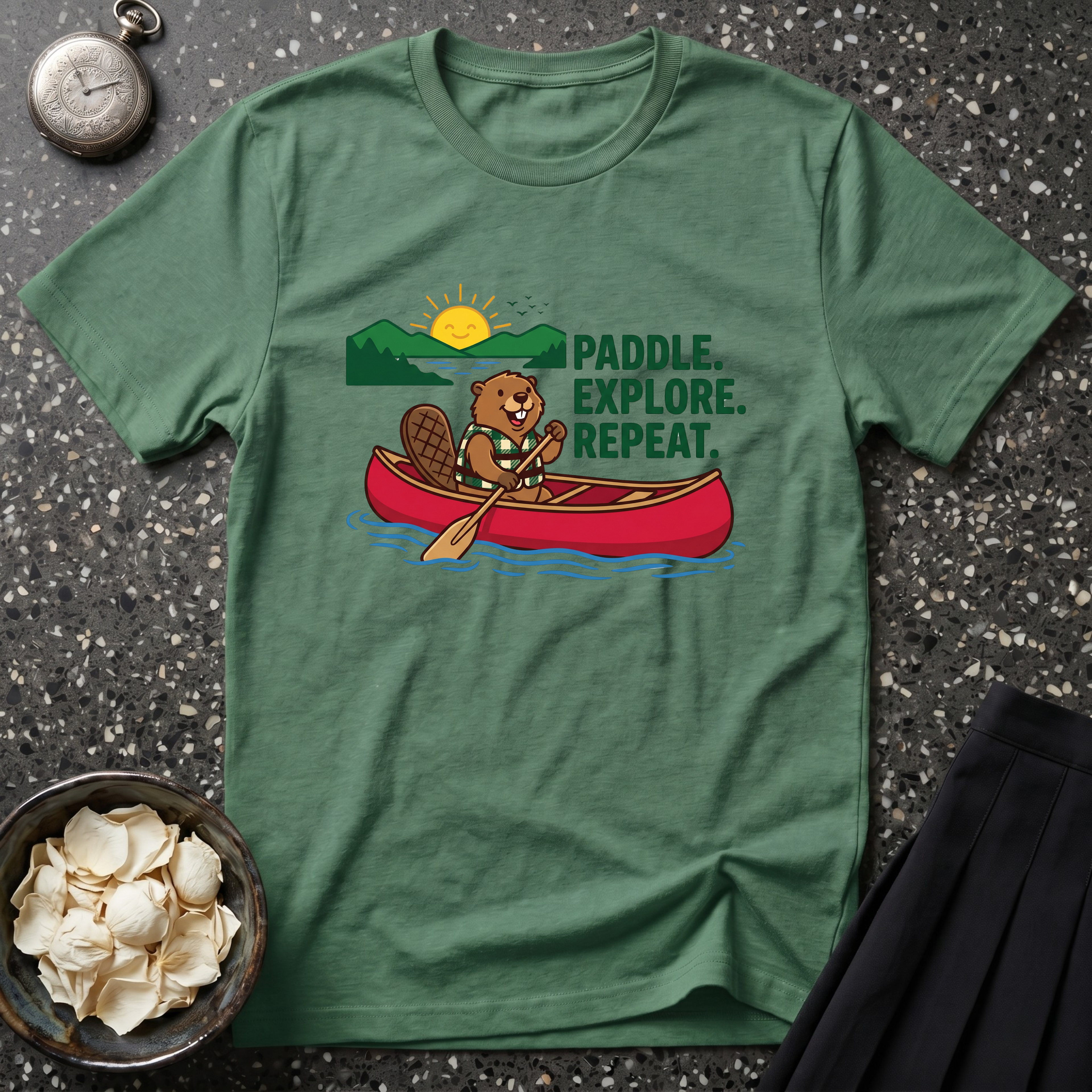 Paddle Explore Repeat T-Shirt