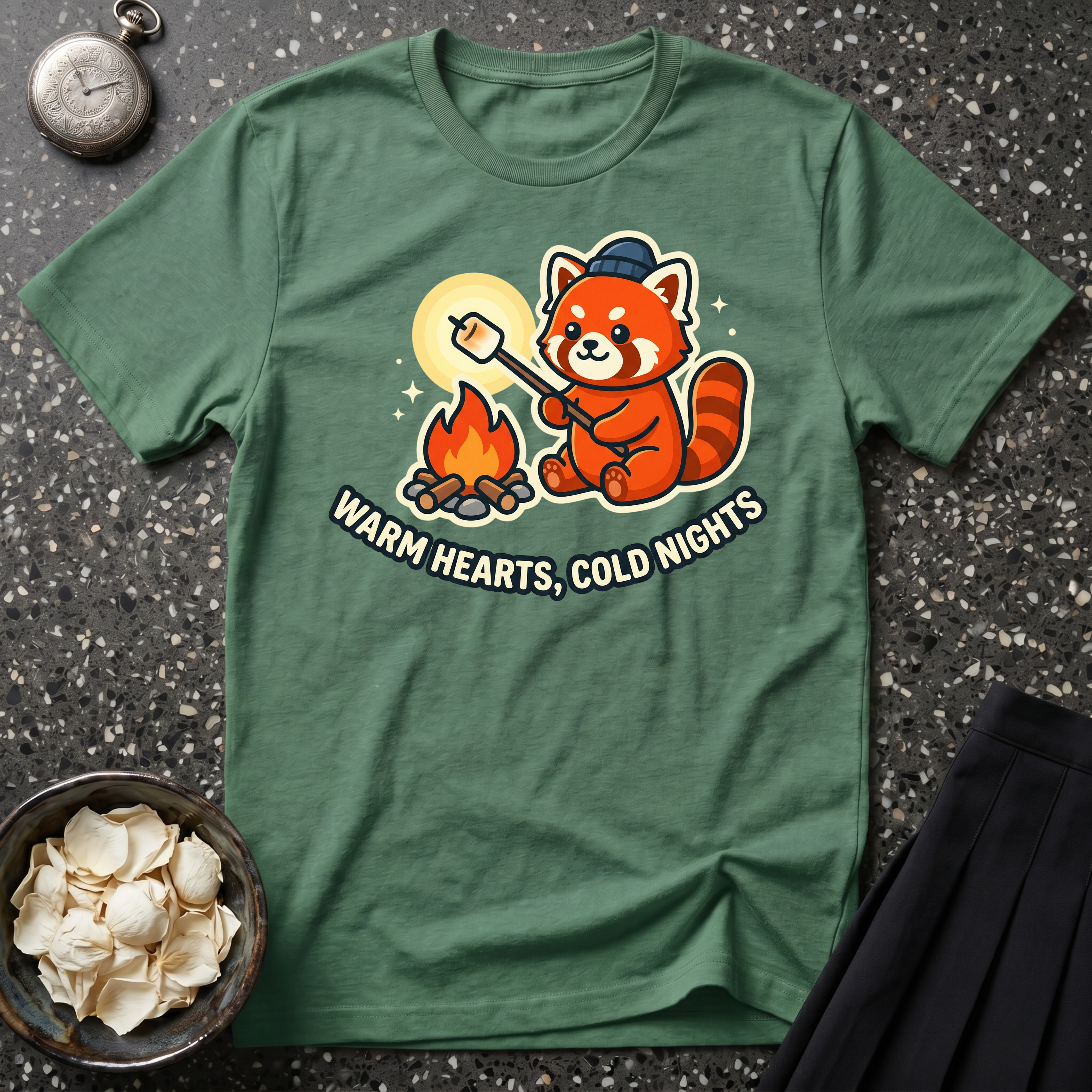 Warm Hearts Red Panda T-Shirt