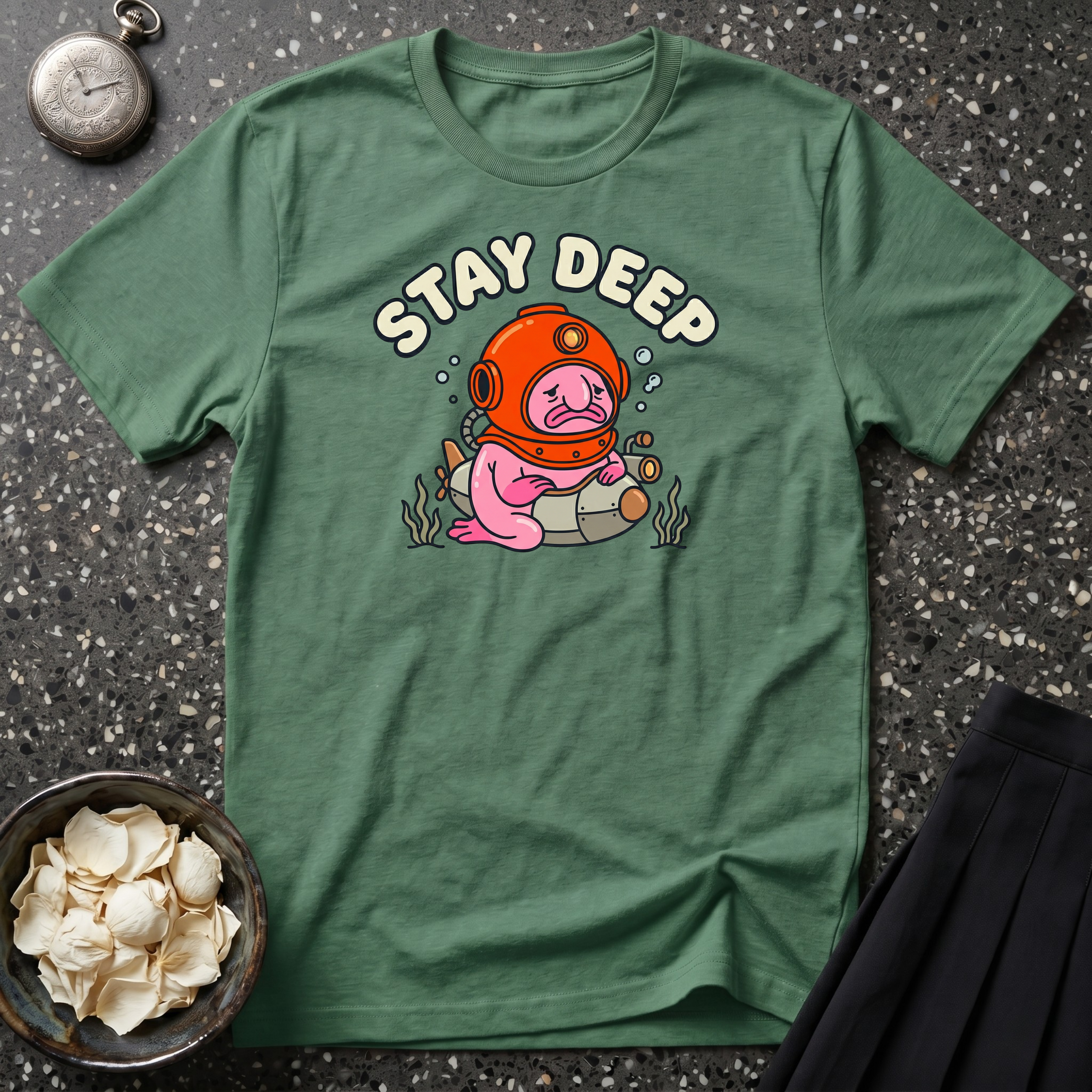 Stay Deep Blob Fish T-Shirt