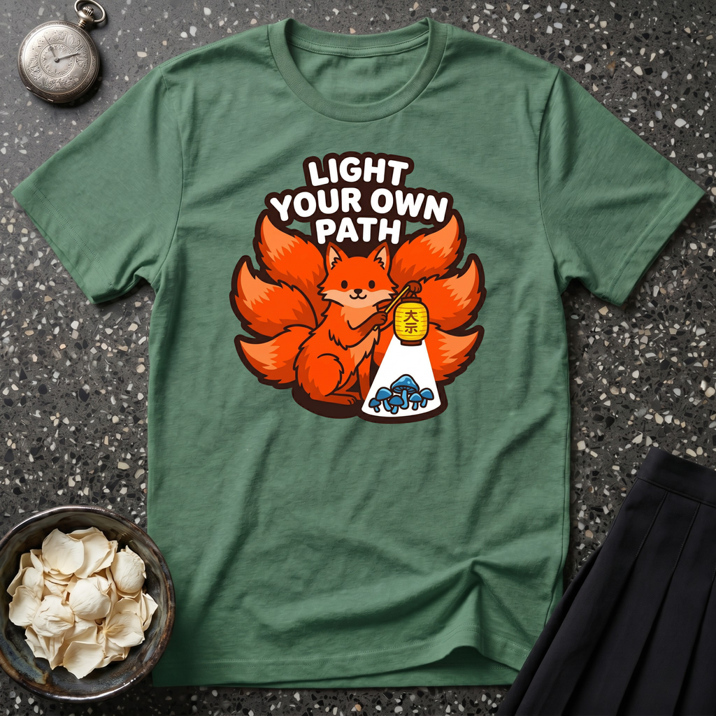 Light Your Own Path Kitsune T-Shirt