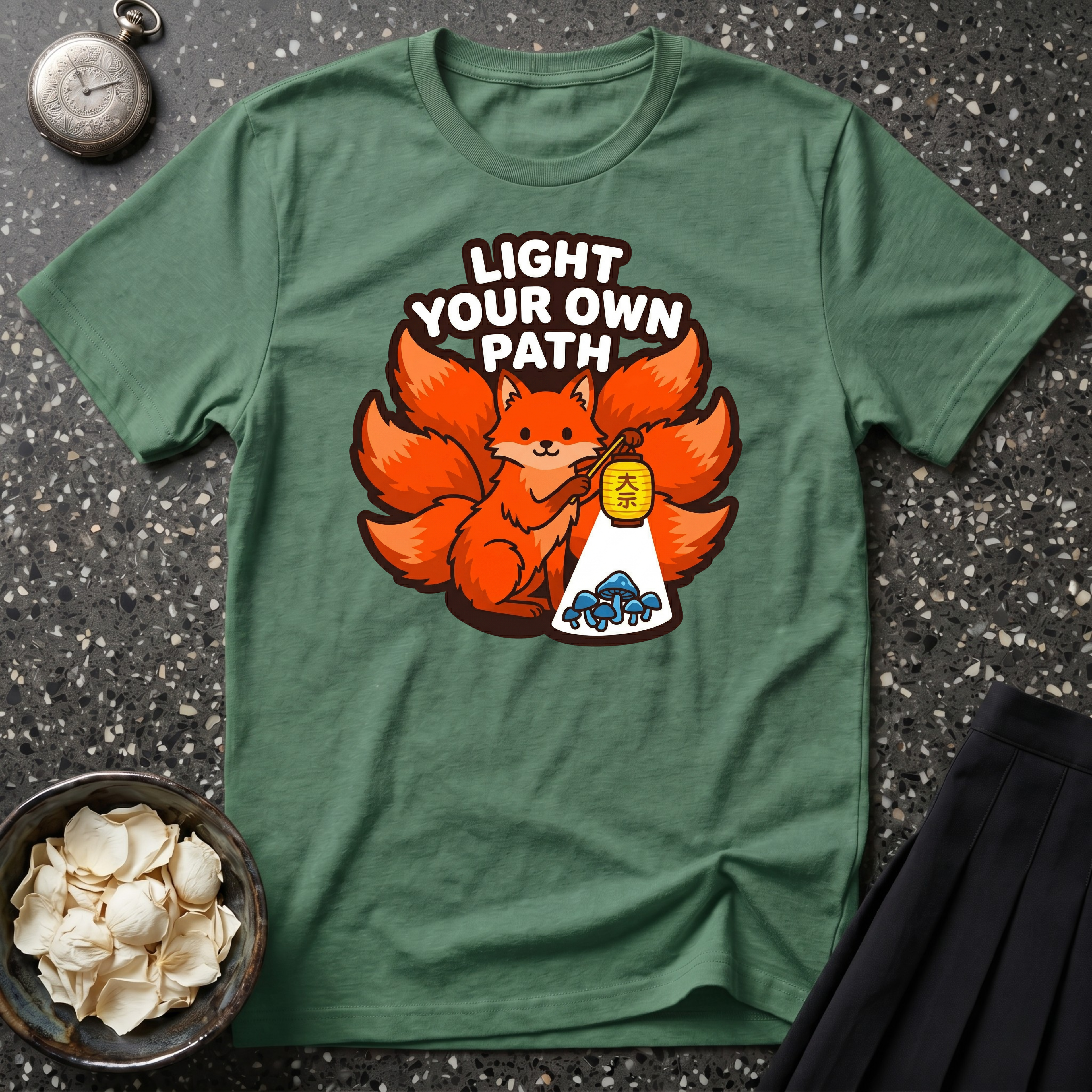Light Your Own Path Kitsune T-Shirt