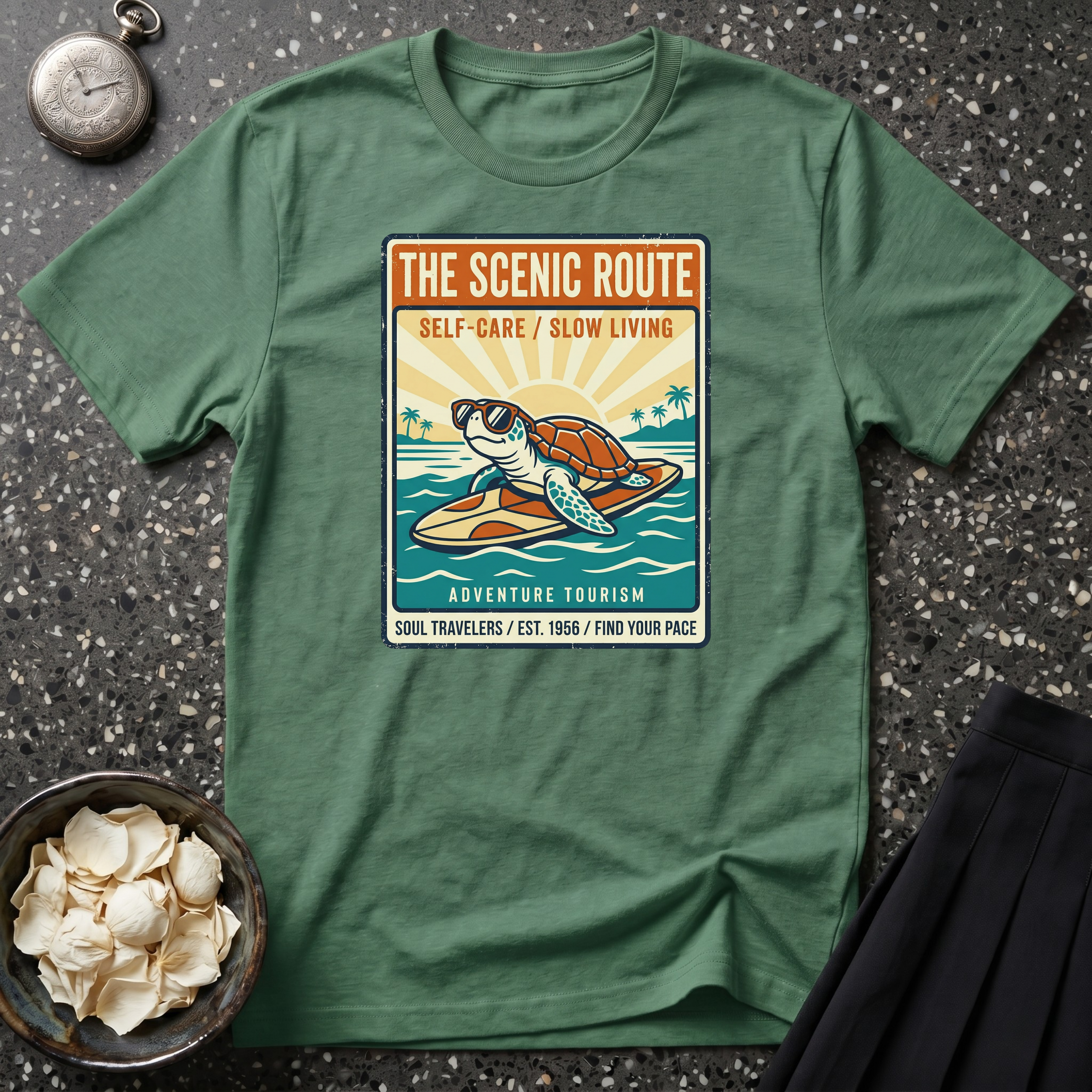 Scenic Route Turtle T-Shirt