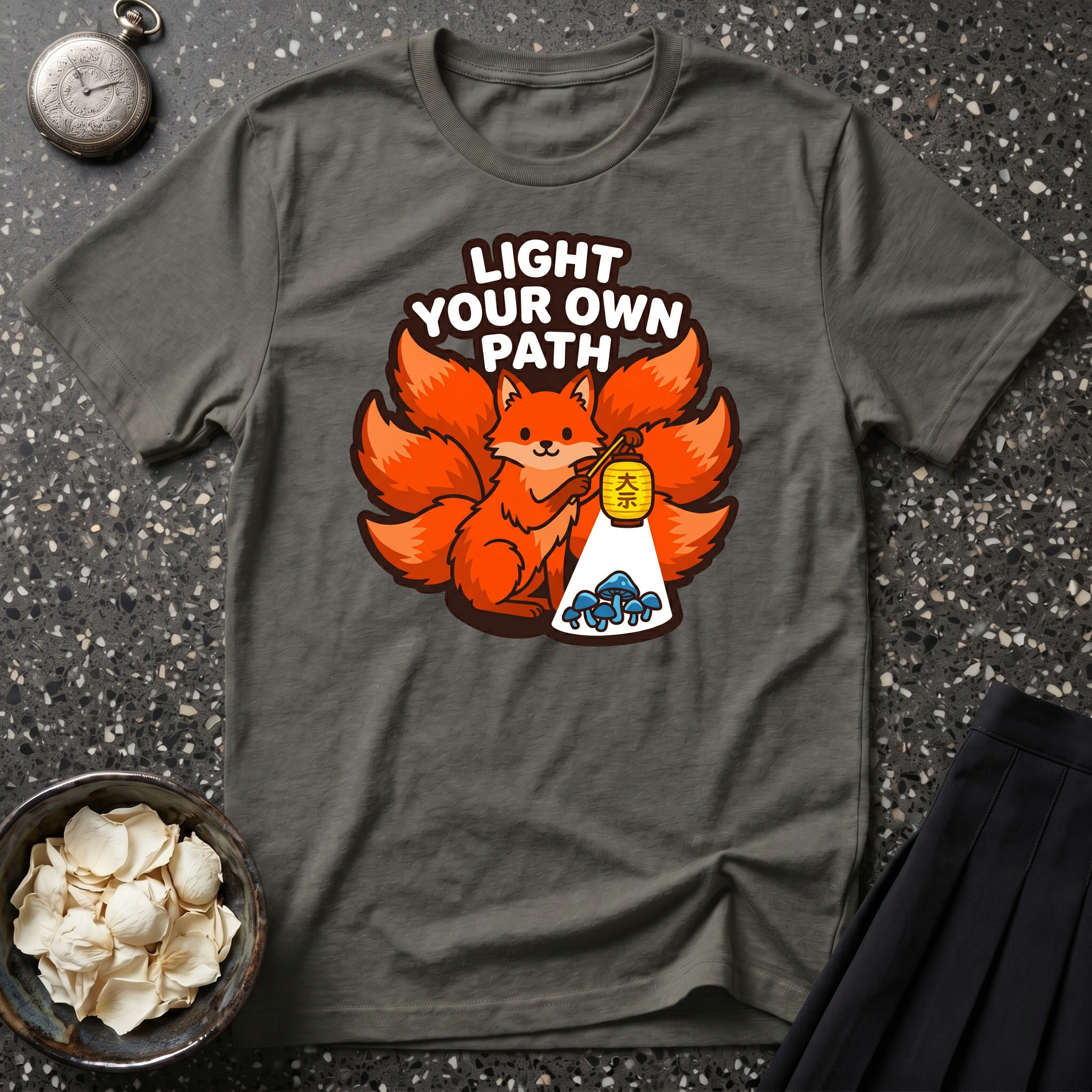 Light Your Own Path Kitsune T-Shirt