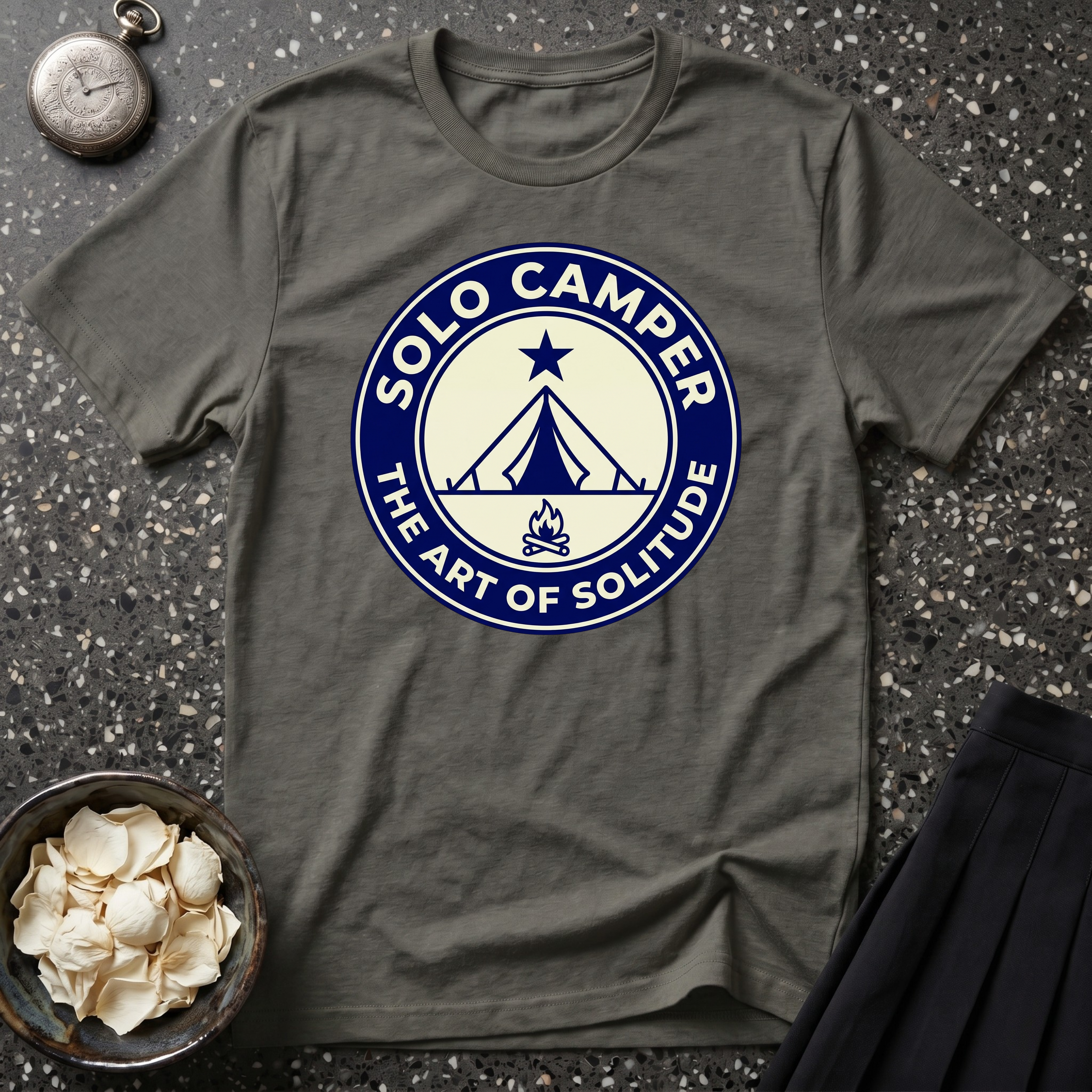 Solo Camper Round T-Shirt