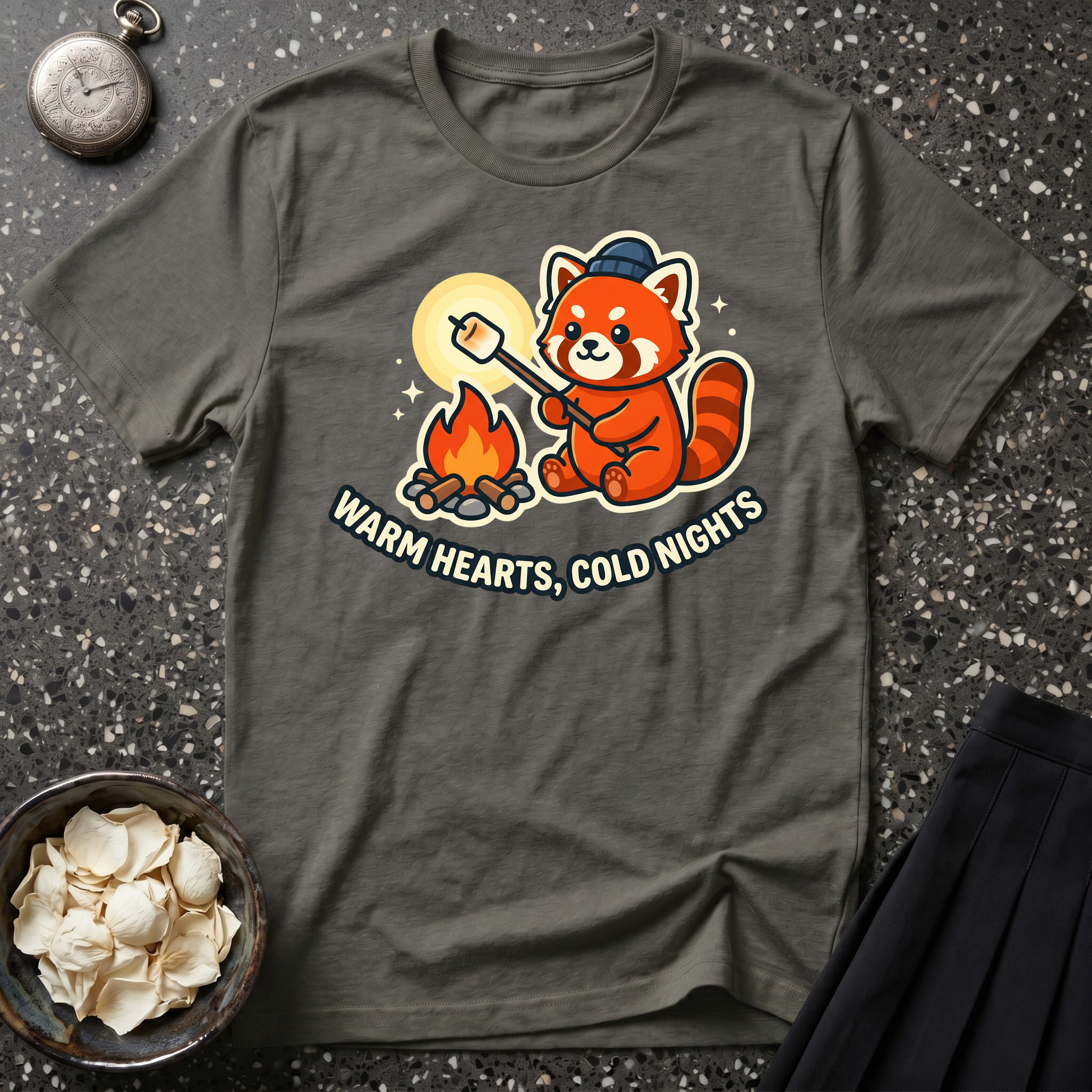 Warm Hearts Red Panda T-Shirt