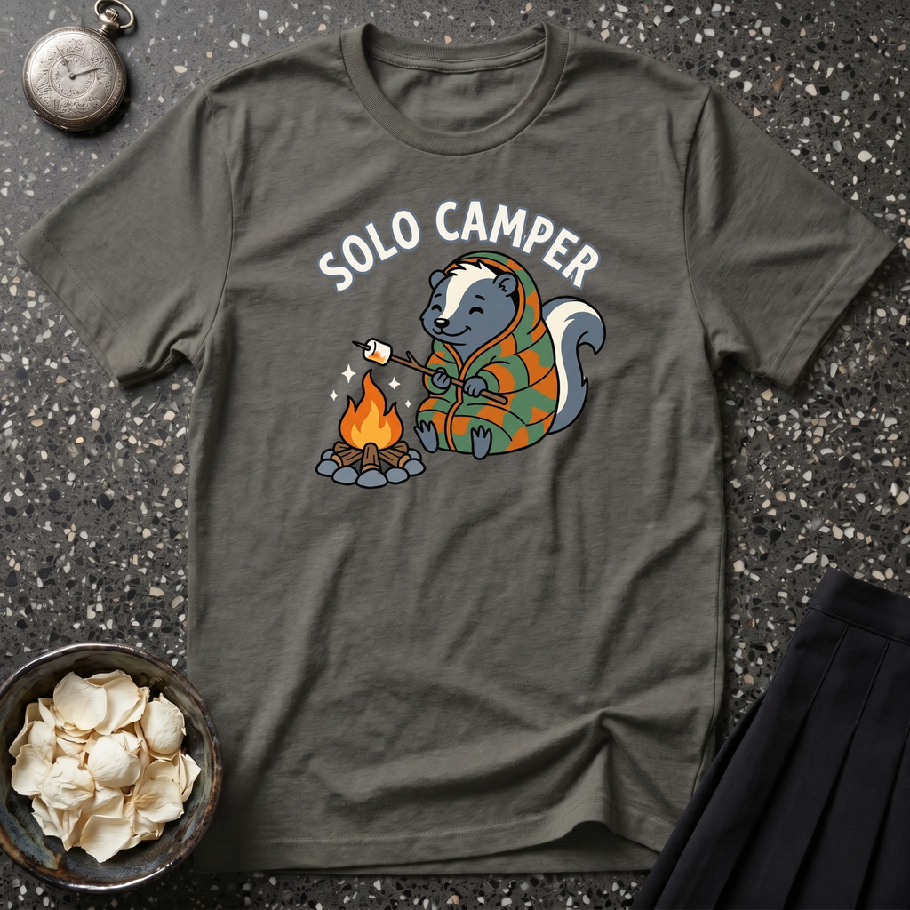 Solo Camper Skunk T-Shirt
