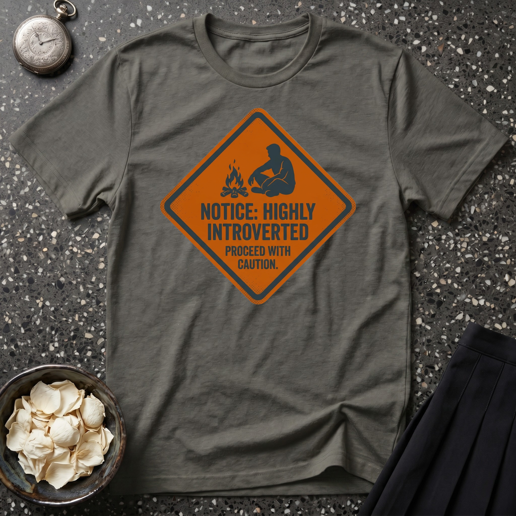 Notice: Highly Introverted T-Shirt