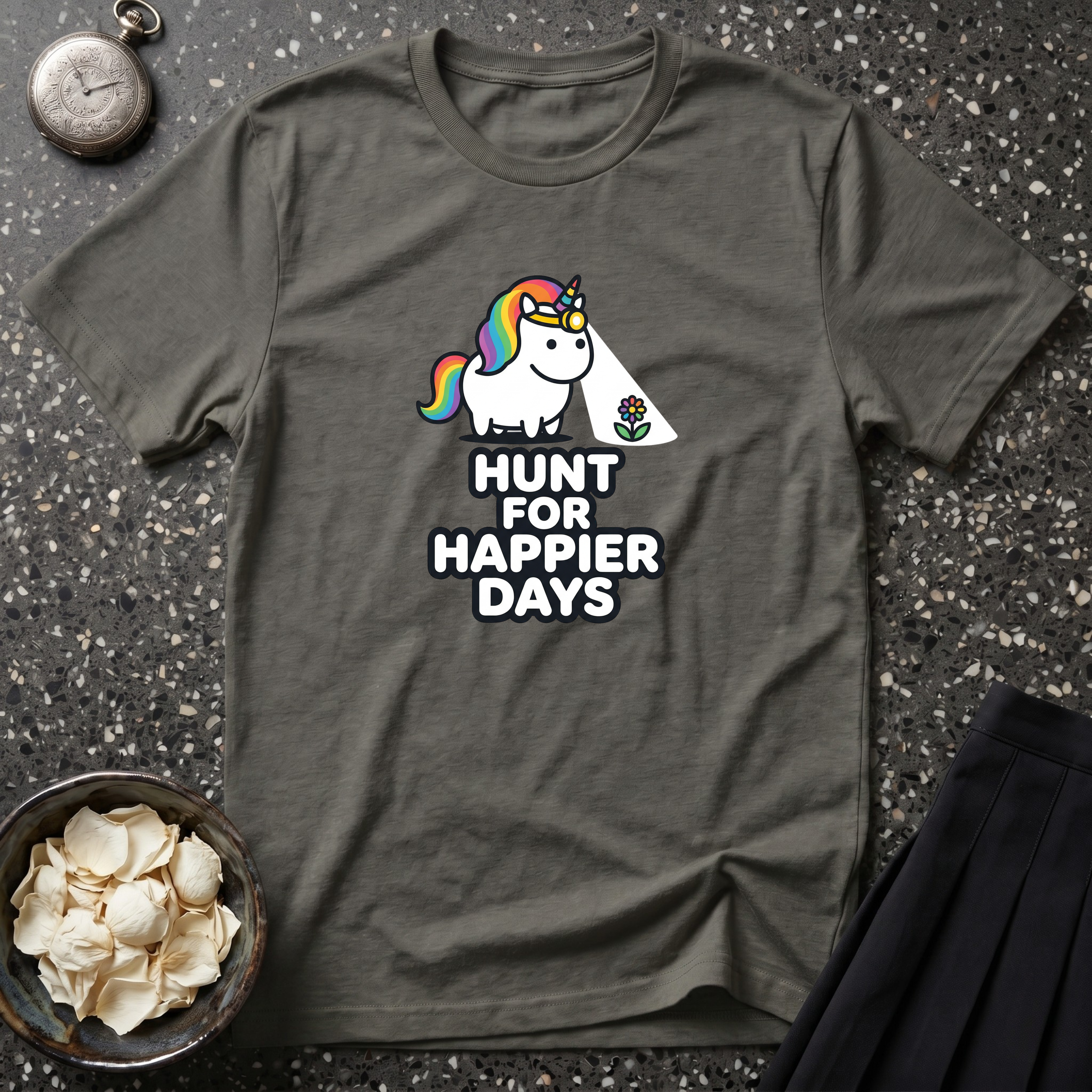 Hunt For Happier Days Unicorn T-Shirt