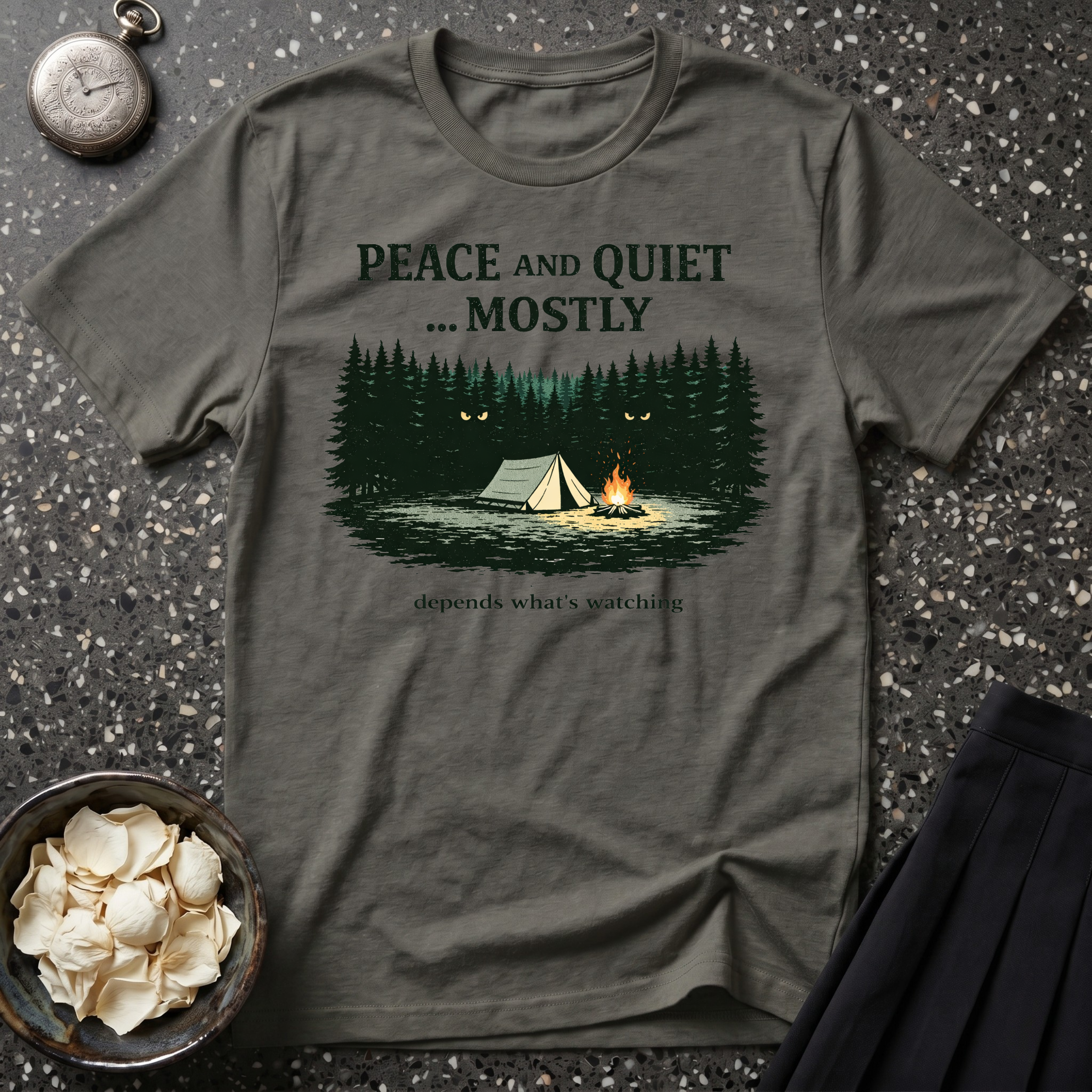Peace and Quiet ... Mostly T-Shirt