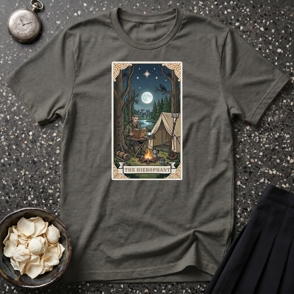 The Hierophant Tarot T-Shirt