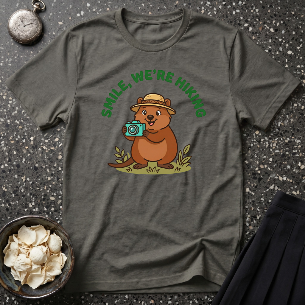 Smile, We're Hiking T-Shirt
