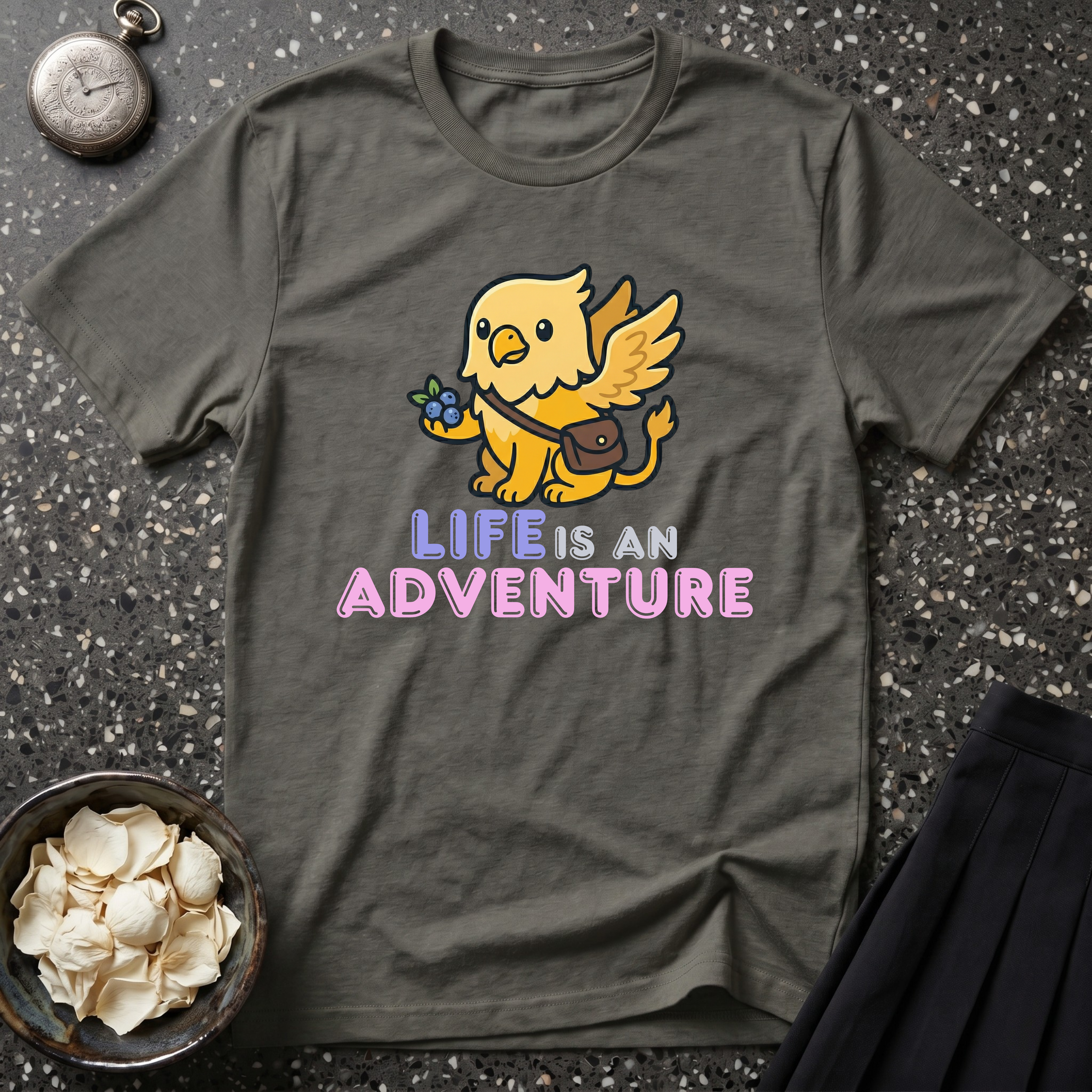 Life Is An Adventure Griffin T-Shirt