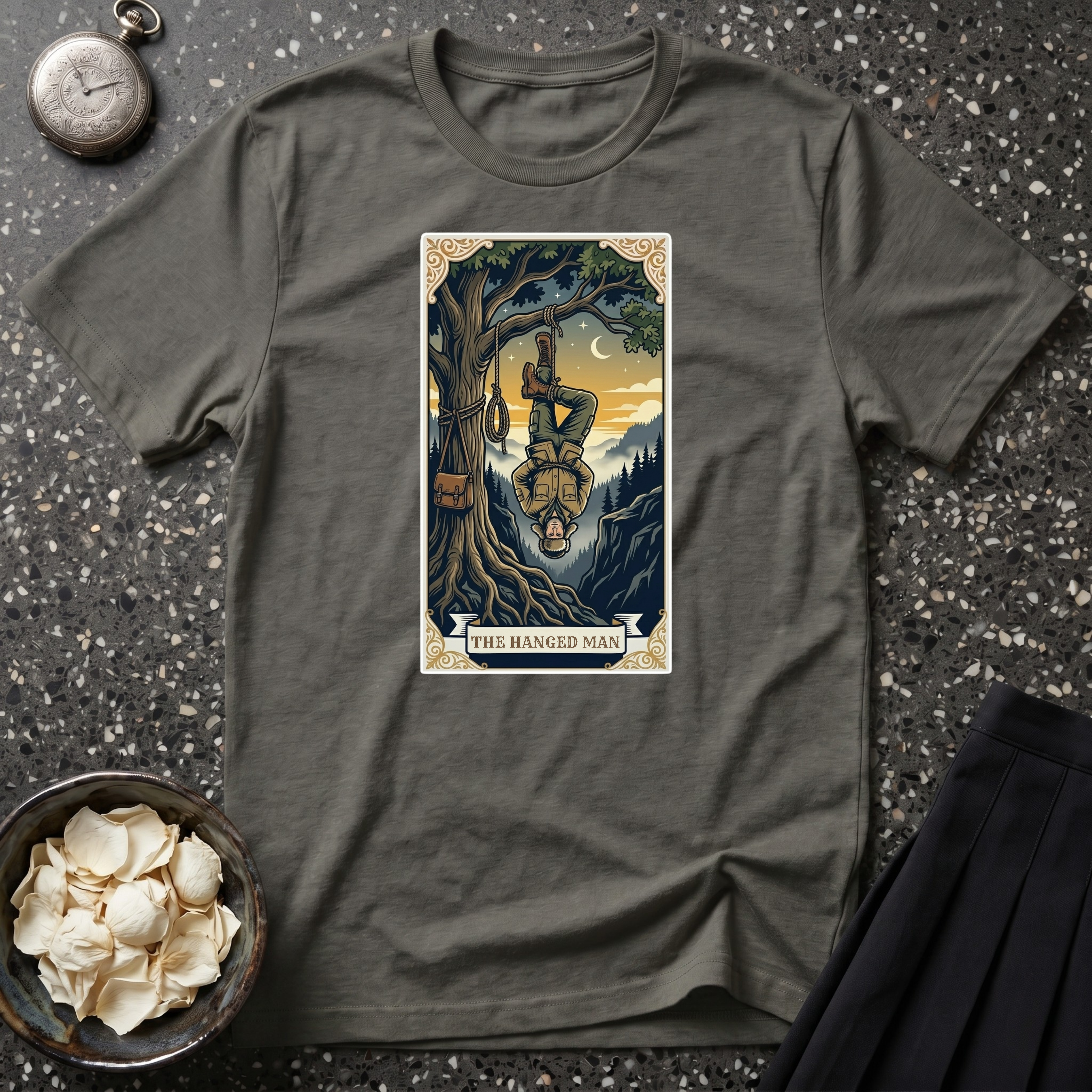 The Hanged Man Tarot T-Shirt