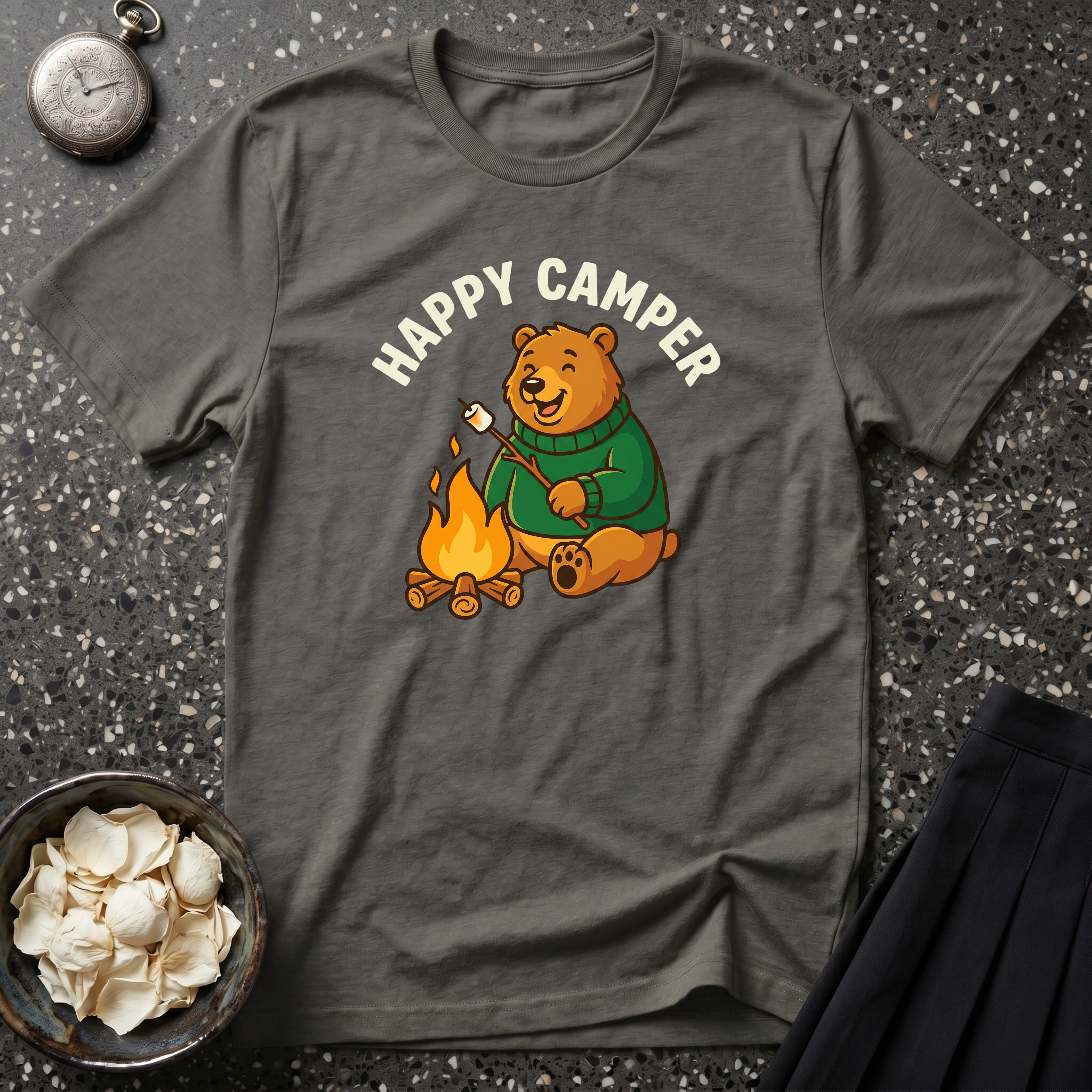 Happy Camper BearT-Shirt