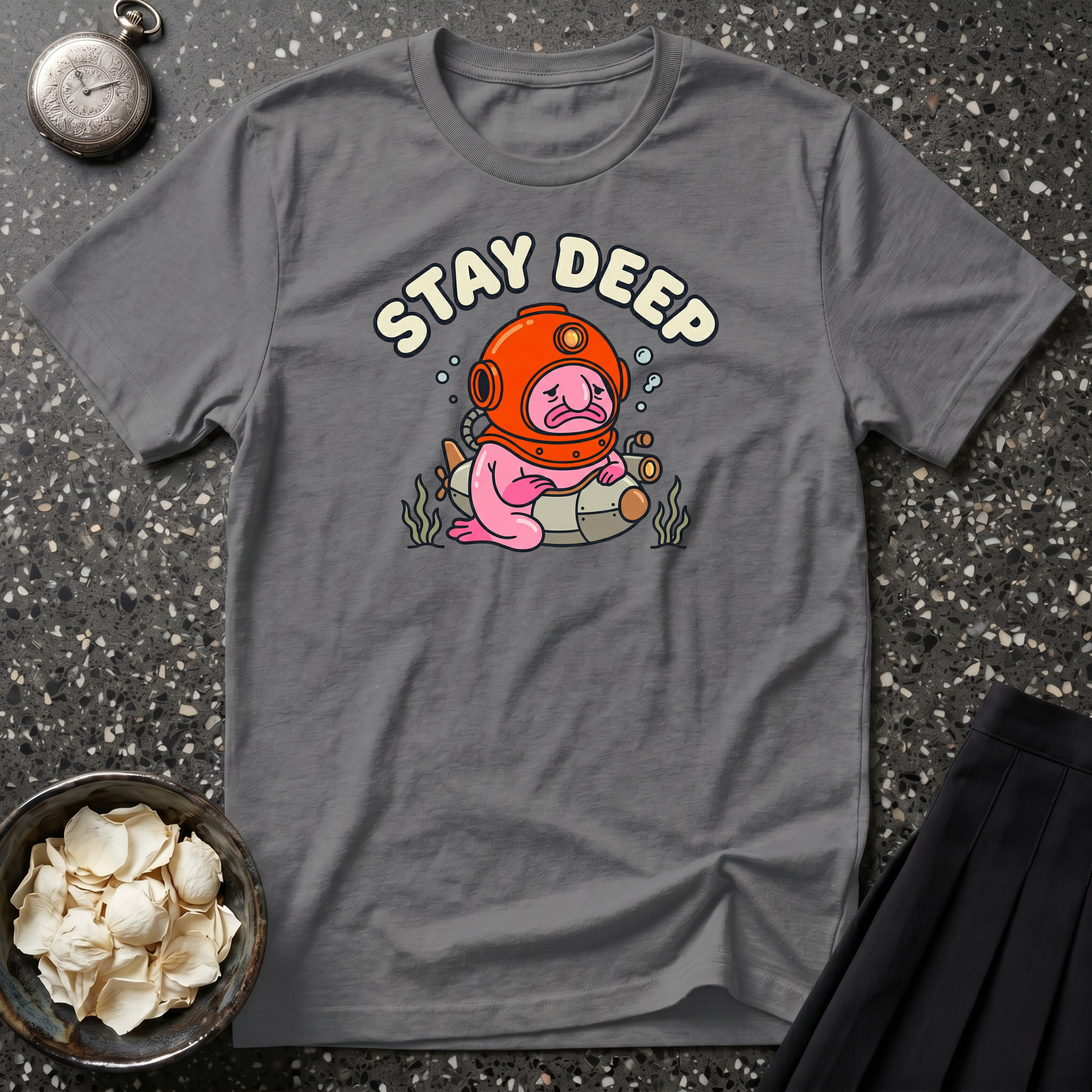 Stay Deep Blob Fish T-Shirt