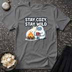 Stay Cozy, Stay Wild Yeti T-Shirt