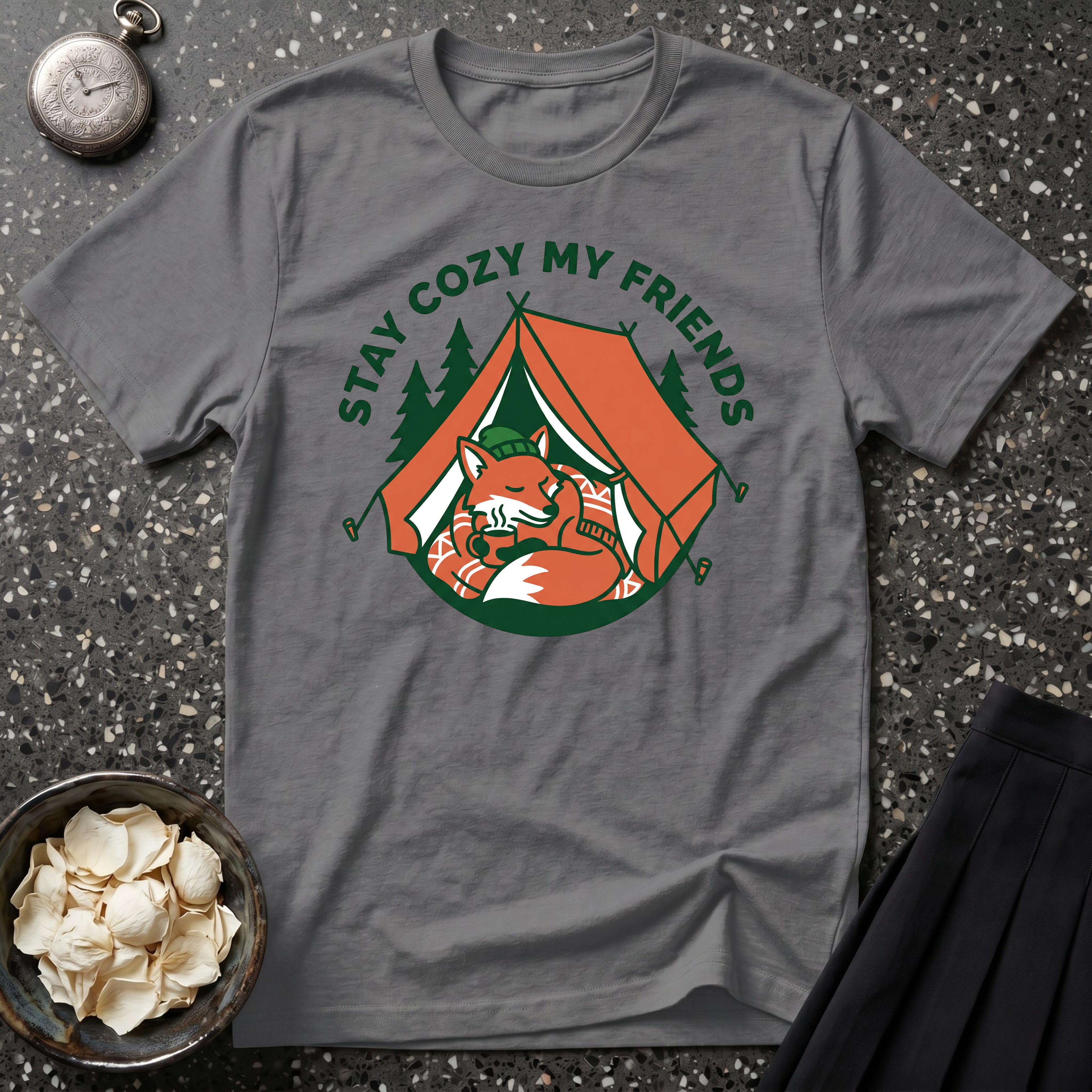 Stay Cozy Fox T-Shirt