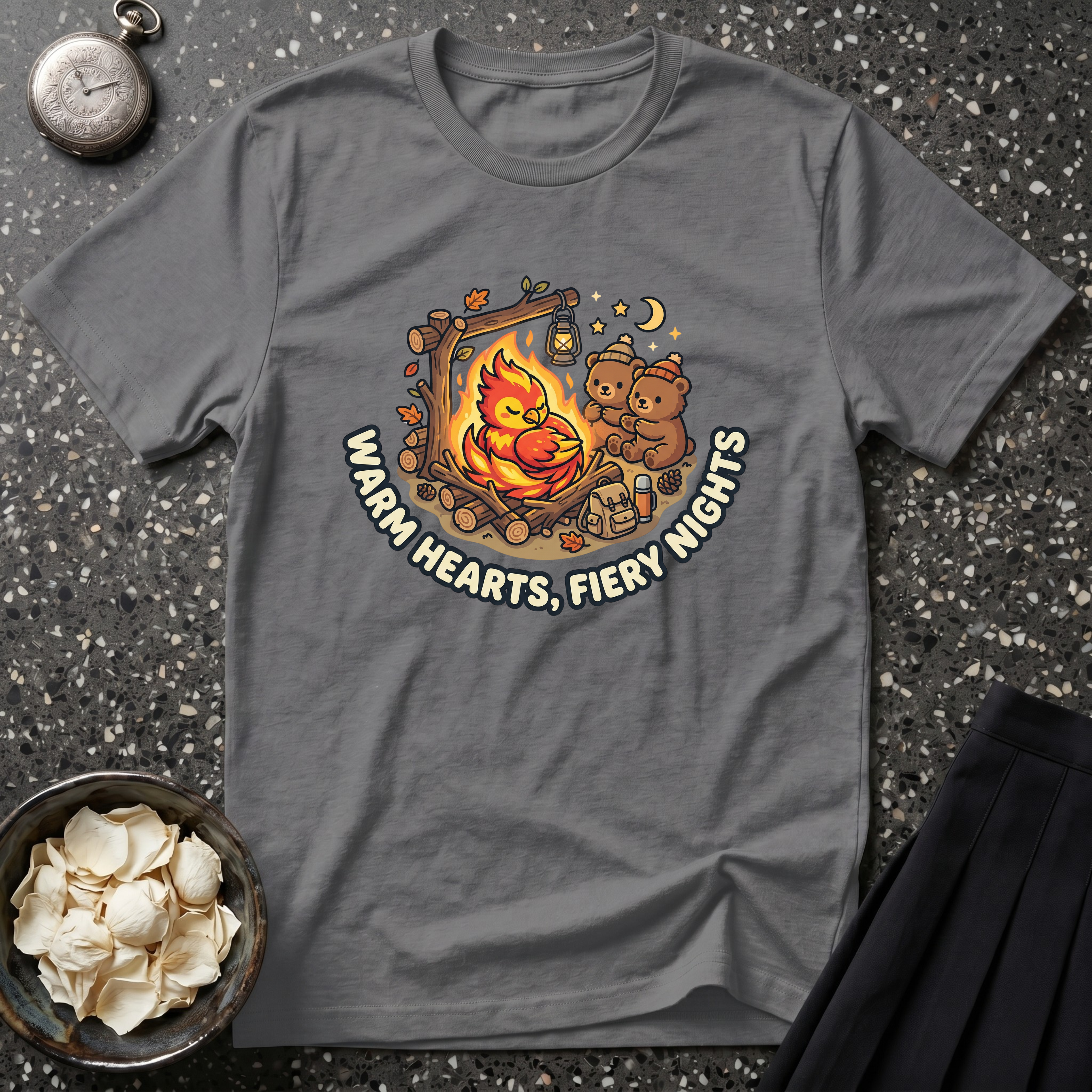 Warm Hearts Bears and Phoenix T-Shirt