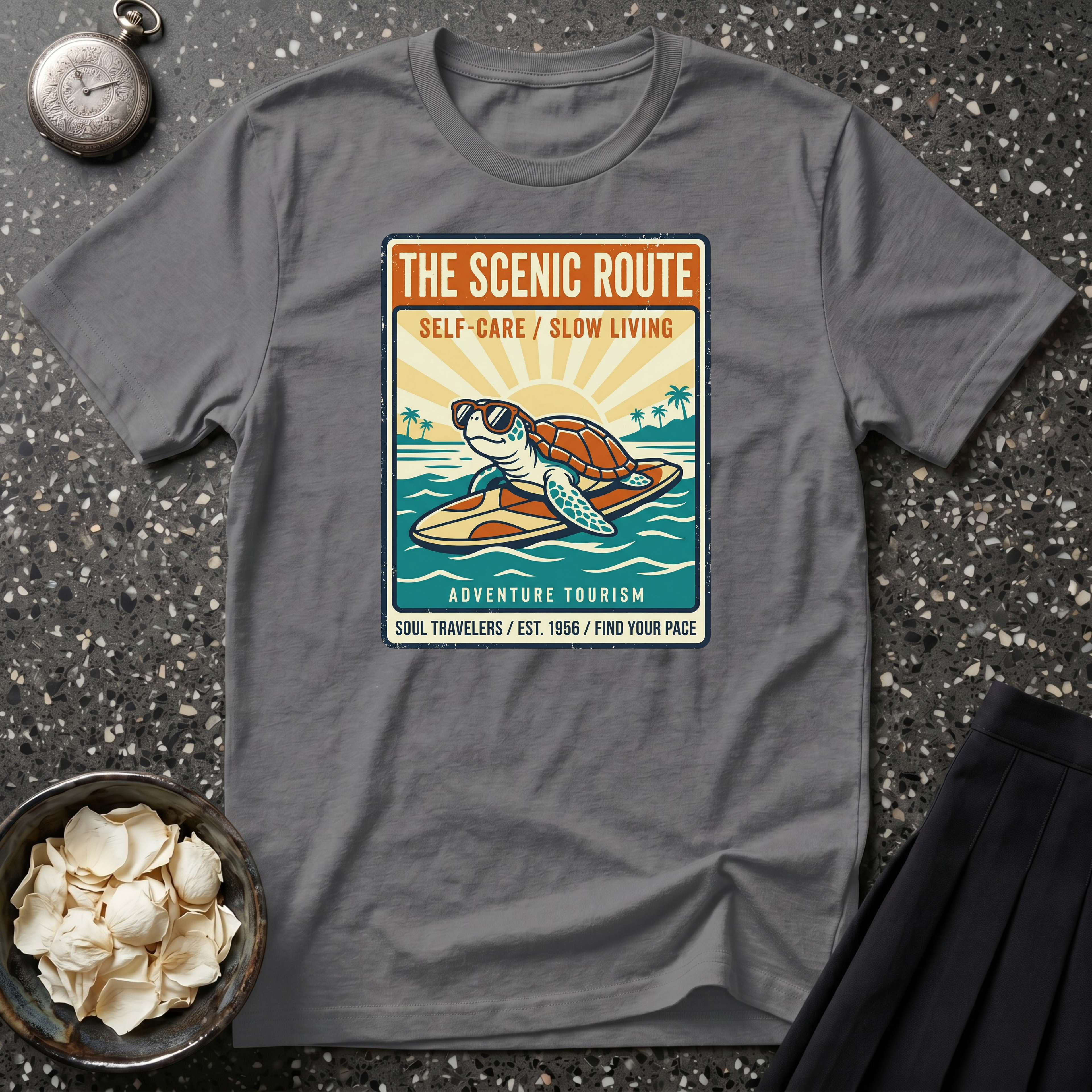 Scenic Route Turtle T-Shirt