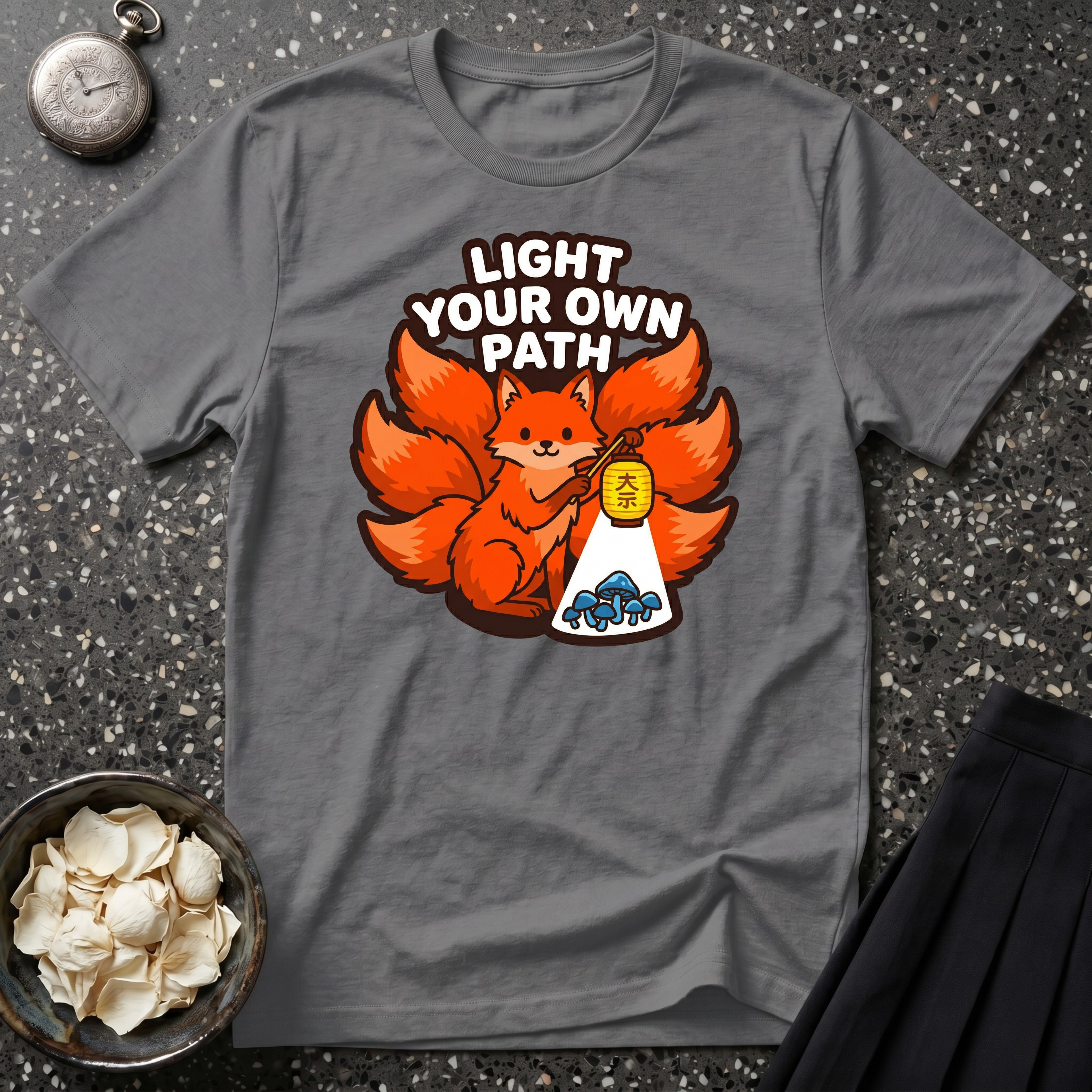Light Your Own Path Kitsune T-Shirt