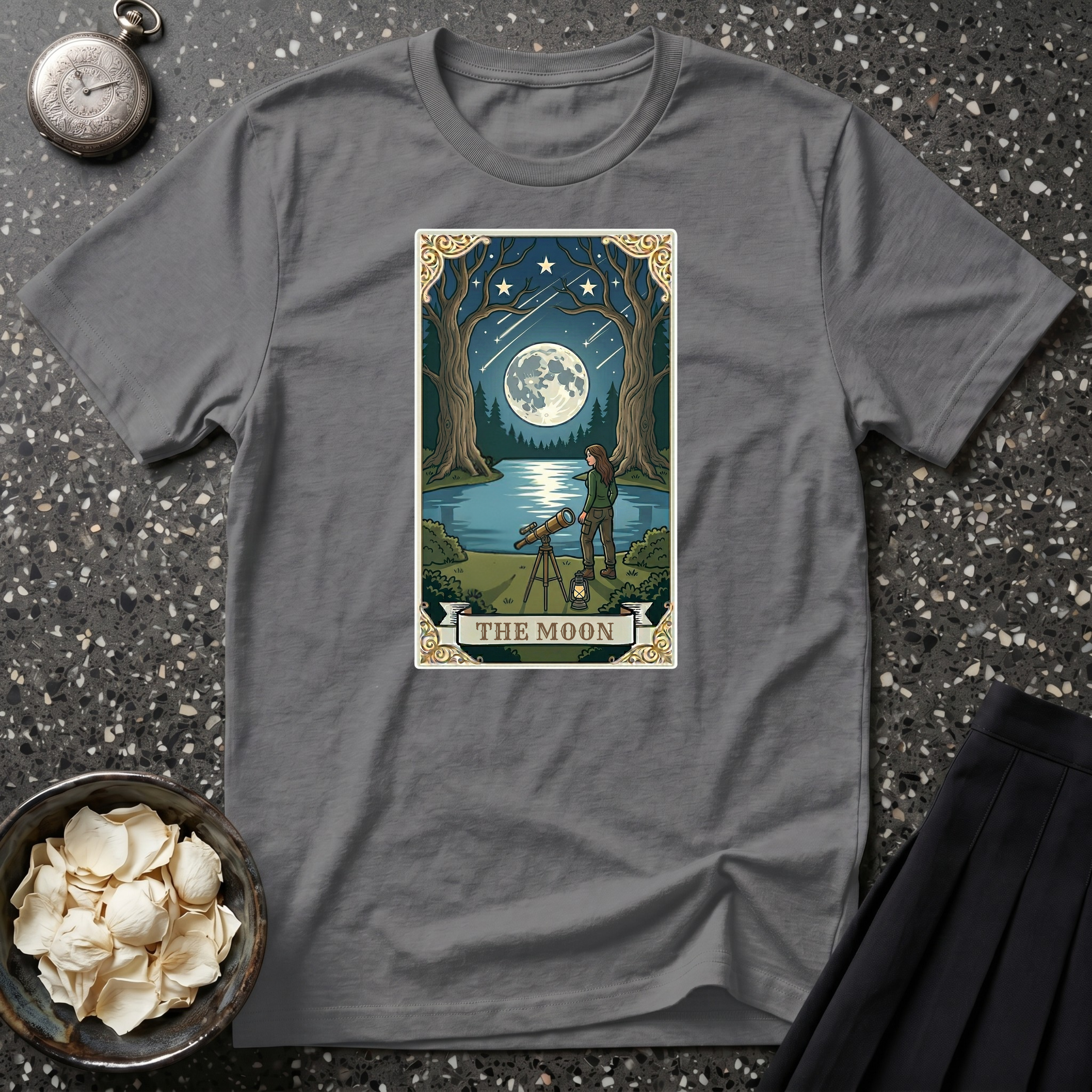 The Moon Tarot T-Shirt