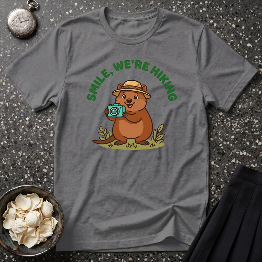 Smile, We're Hiking T-Shirt